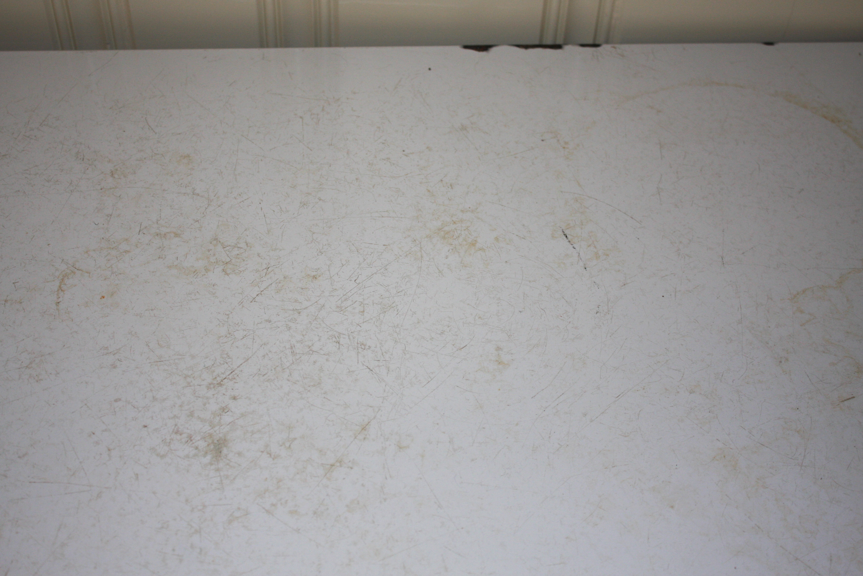 Vintage Metal Top Writing Desk