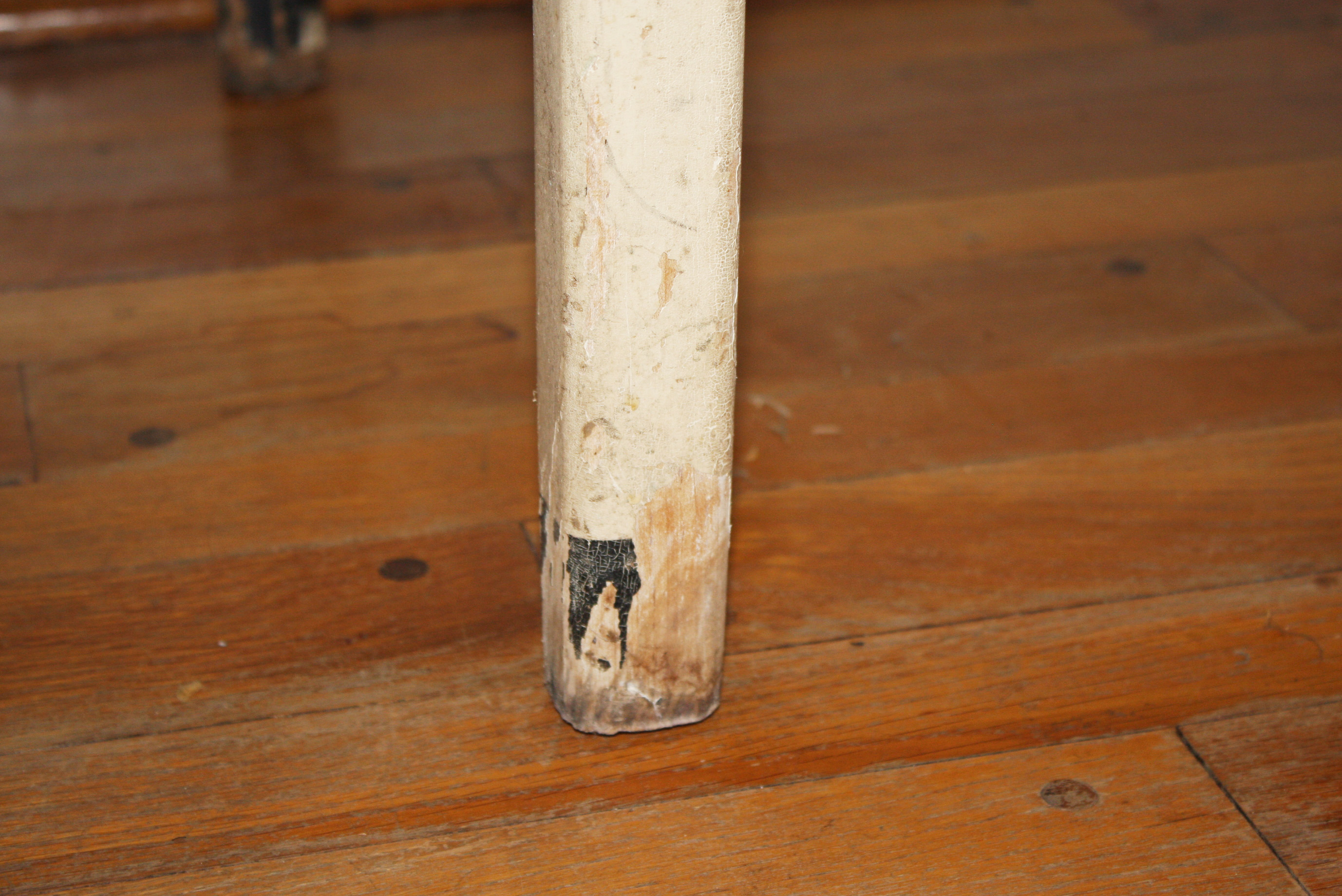 Vintage Metal Top Writing Desk