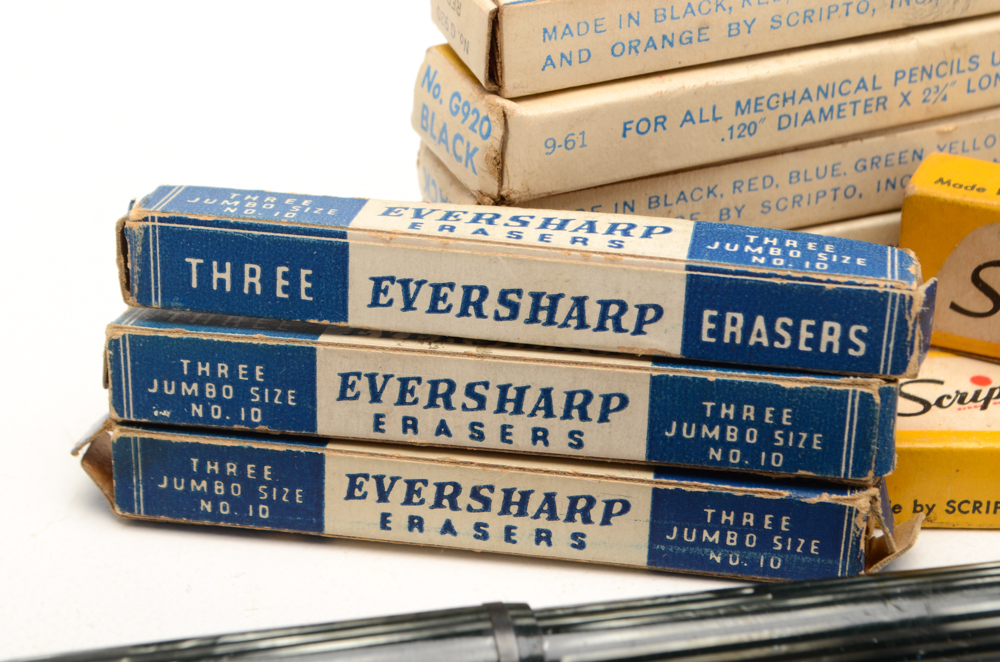 Two Fountain Pens with Writing Supplies