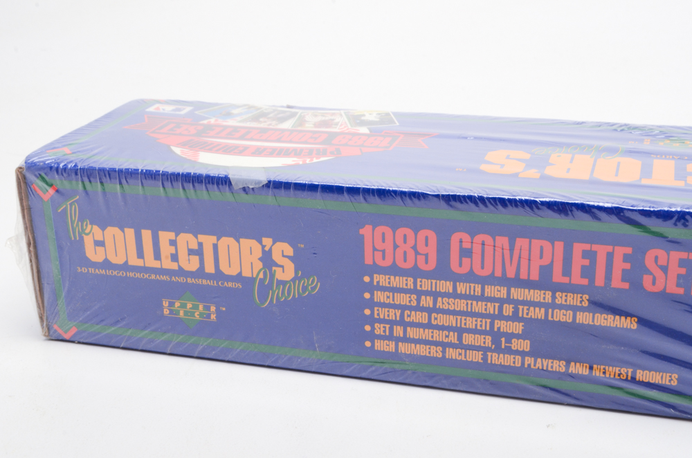 1989 Upper Deck Baseball "Premier Edition" Sealed Set