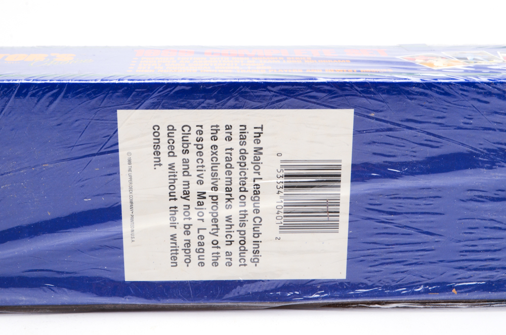 1989 Upper Deck Baseball "Premier Edition" Sealed Set