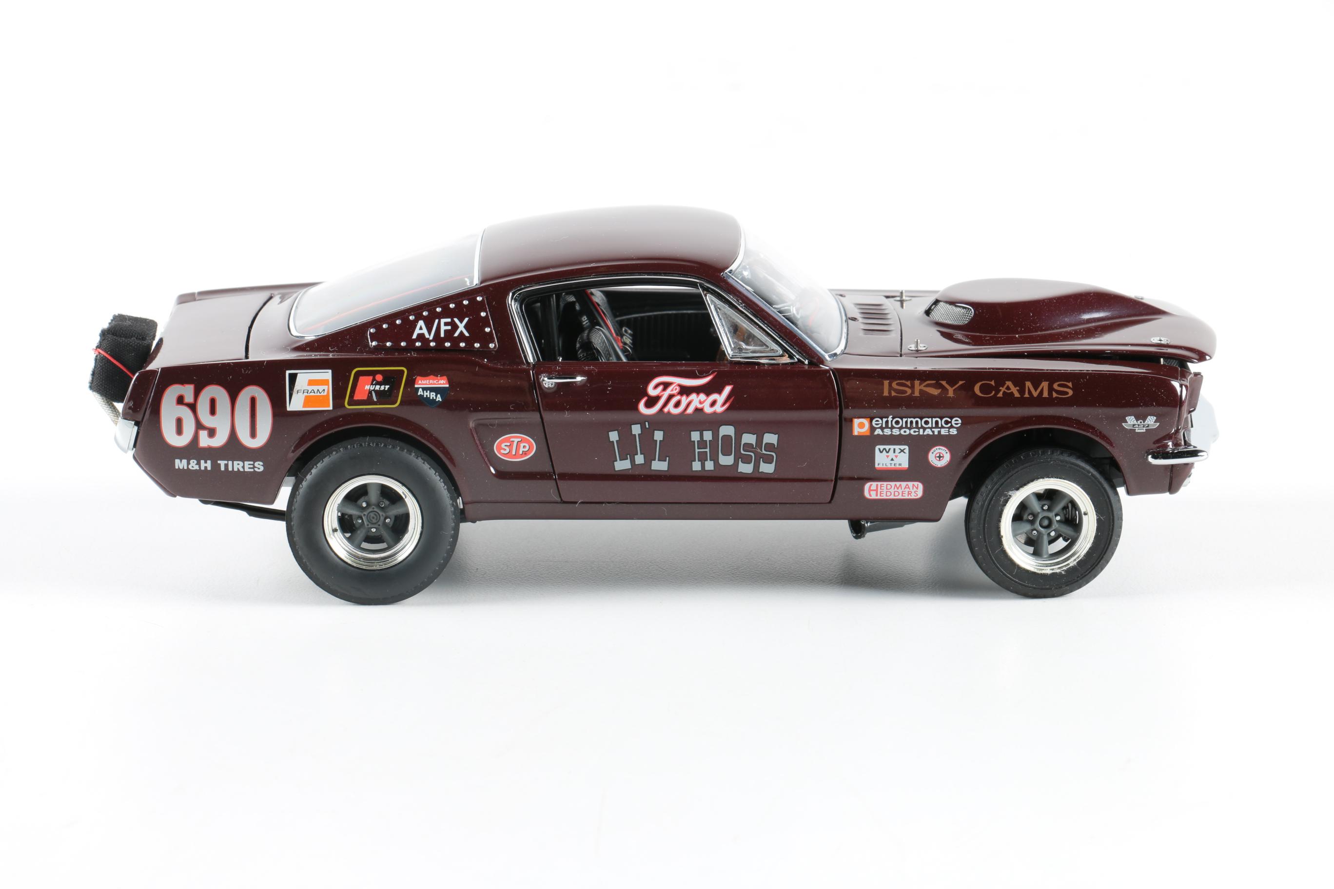 1965 Ford Mustang A/FX Die-Cast Car by Danbury Mint
