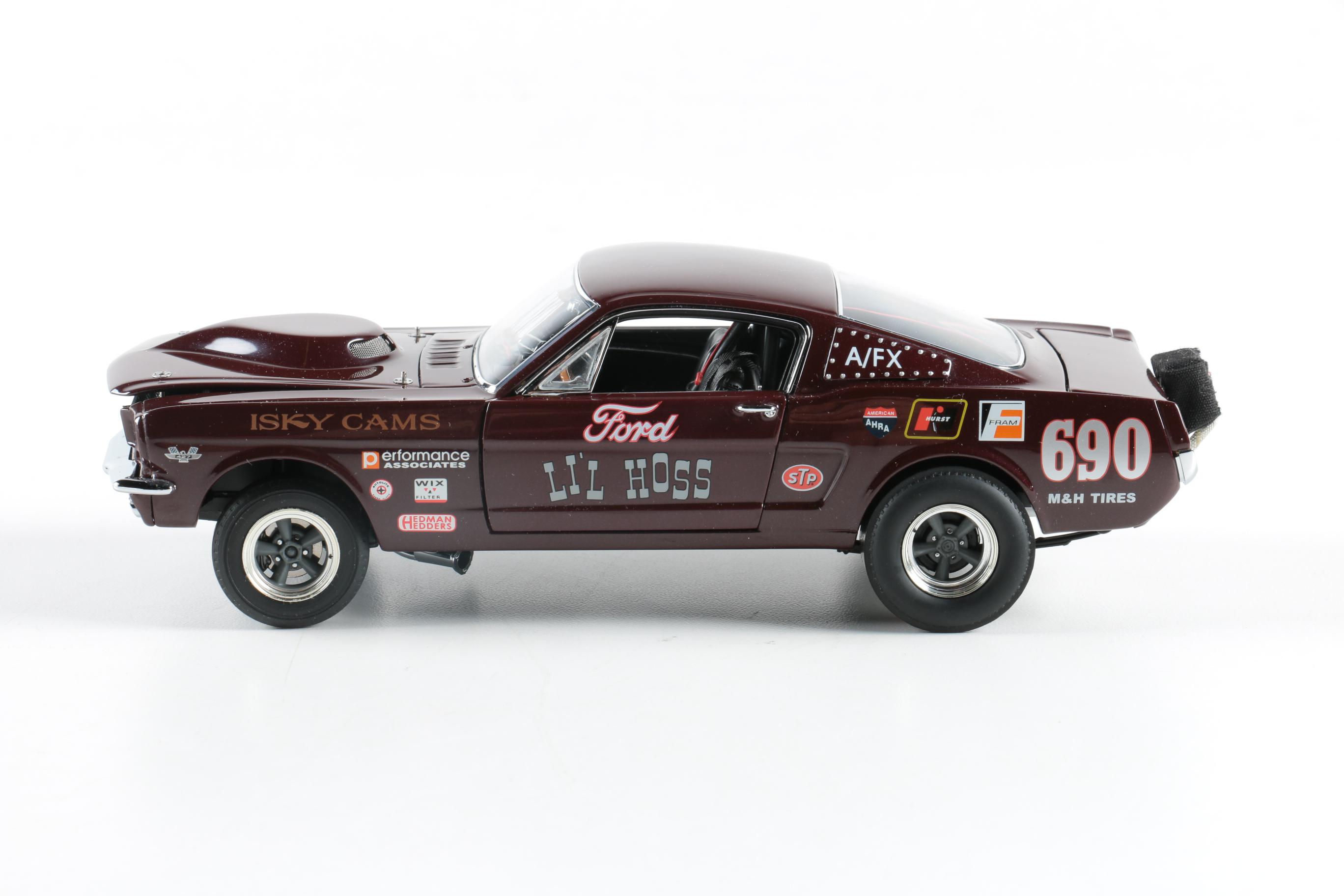 1965 Ford Mustang A/FX Die-Cast Car by Danbury Mint