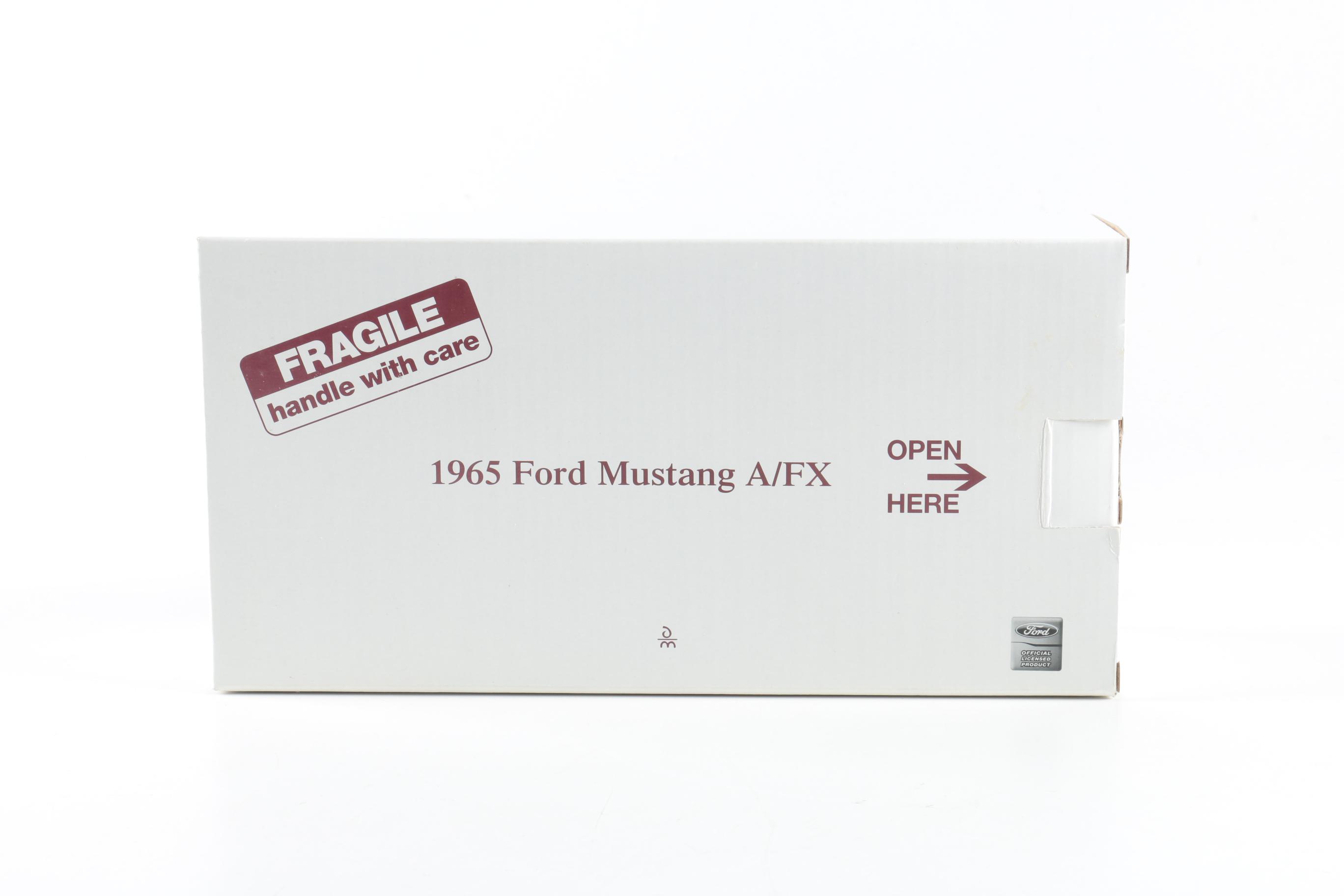 1965 Ford Mustang A/FX Die-Cast Car by Danbury Mint