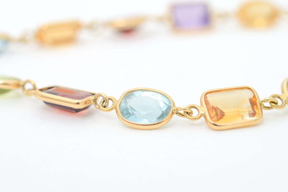 18K Yellow Gold Jewelry