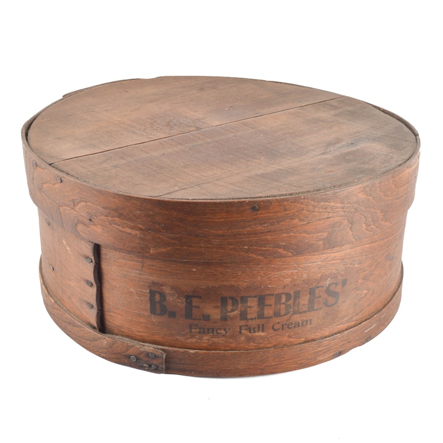 B.E. Peebles Bentwood Box