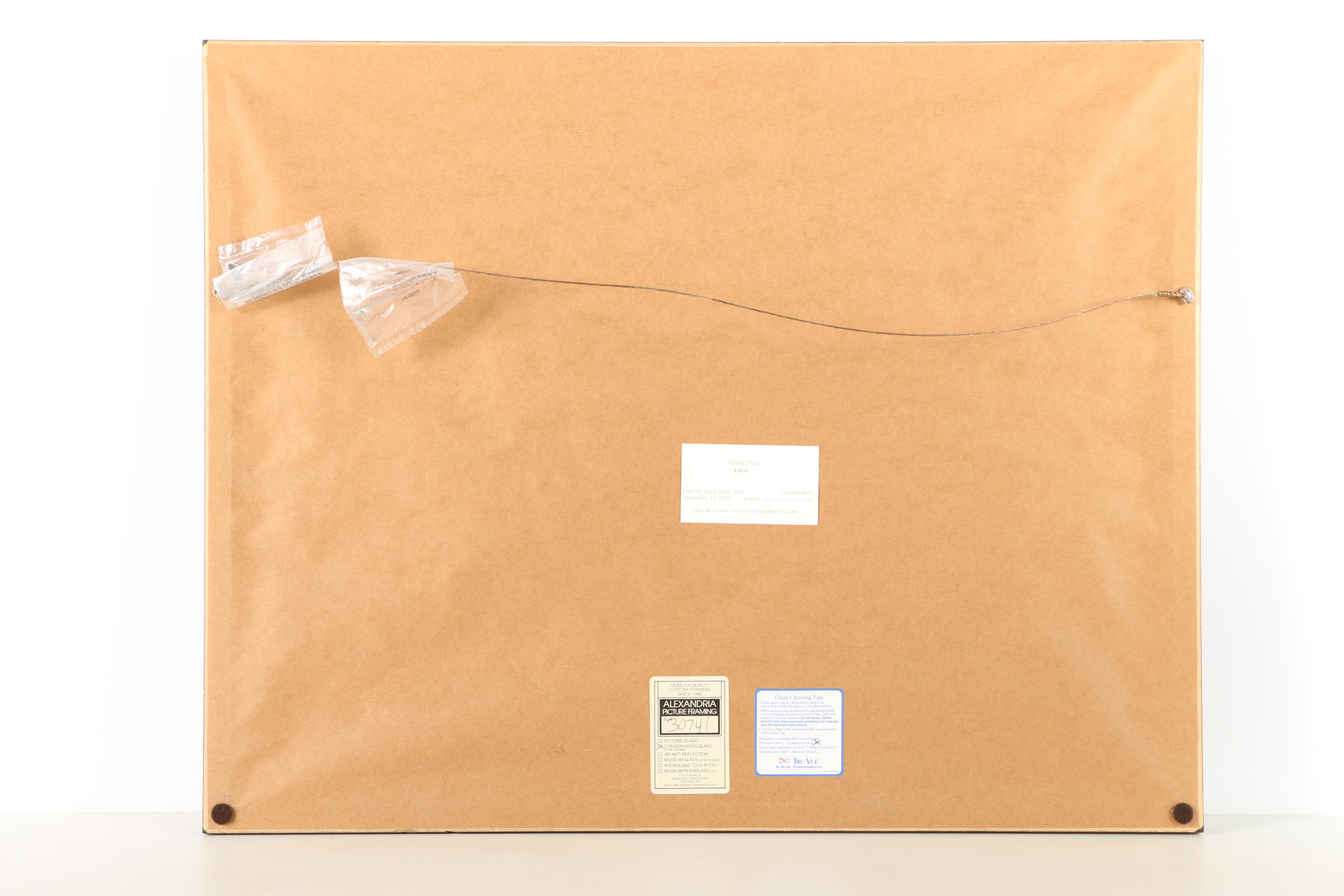 Watercolor Paintings of Buildings