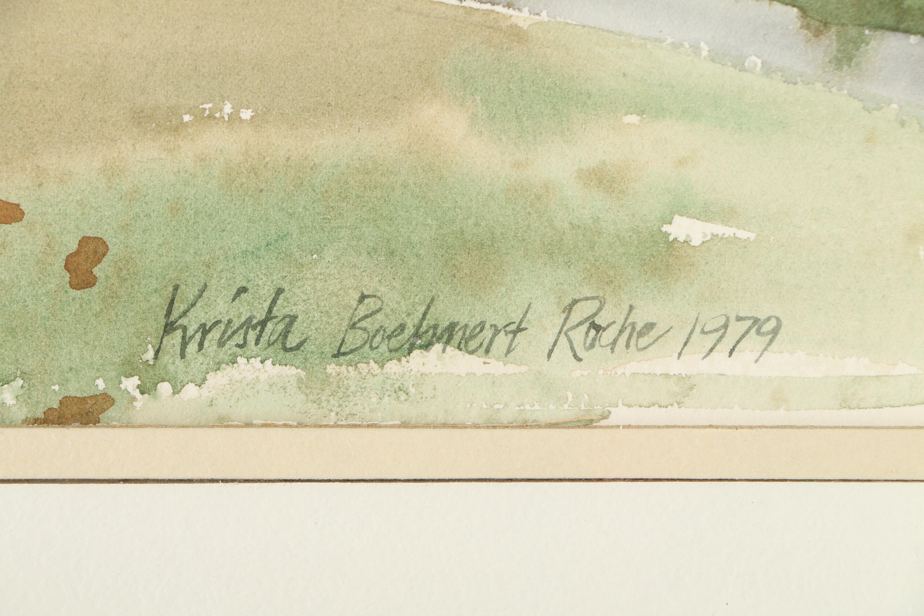 Watercolor Paintings of Buildings