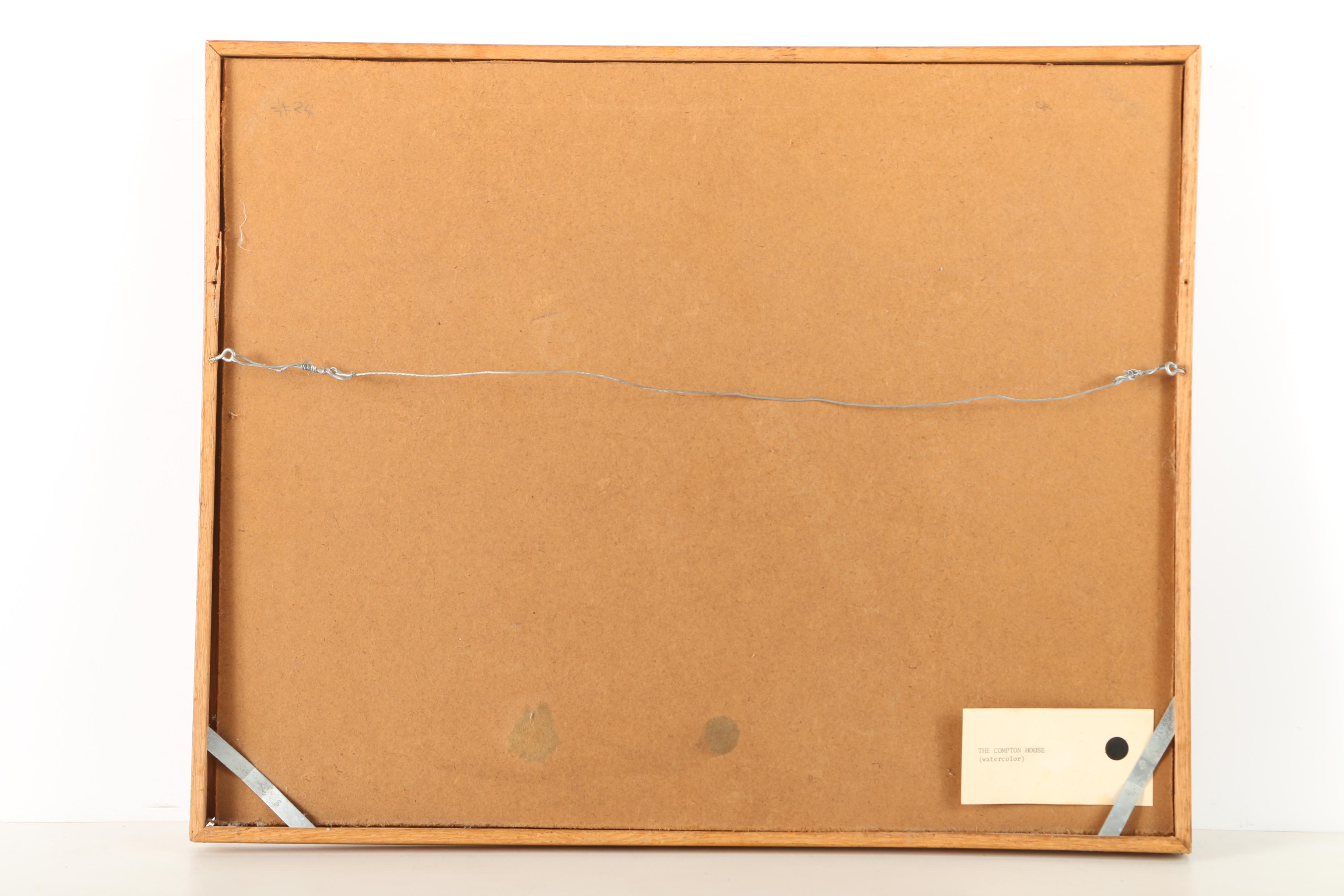 Watercolor Paintings of Buildings