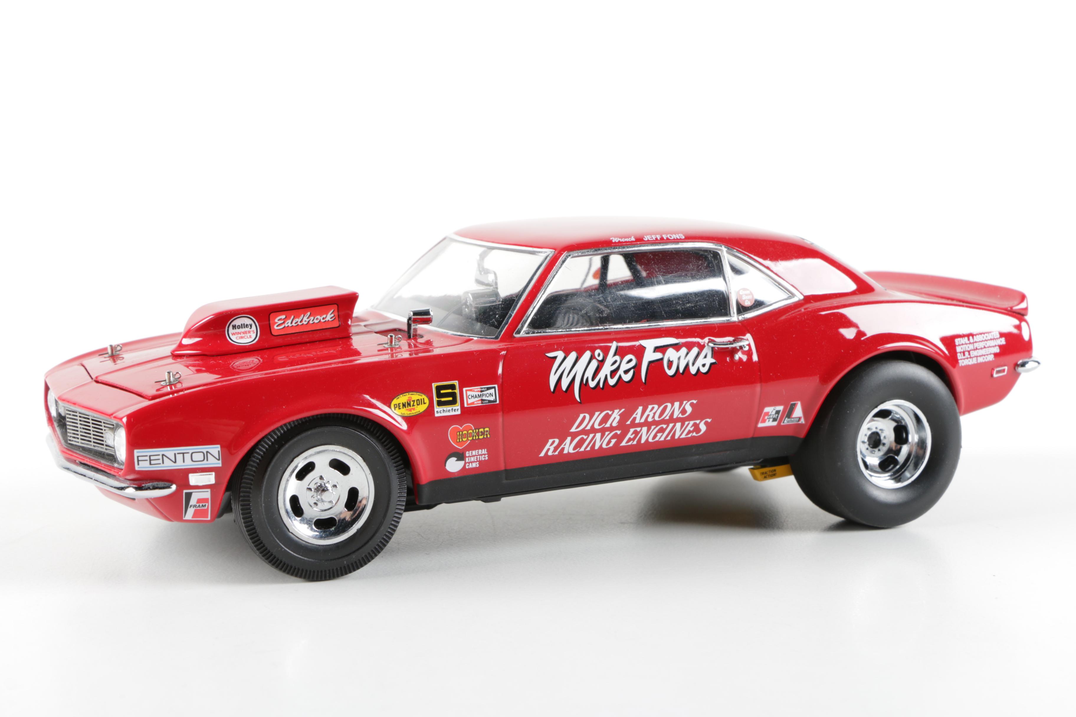 Limited Edition RSC 1968 Pro/Stock Camaro Die-Cast Cars