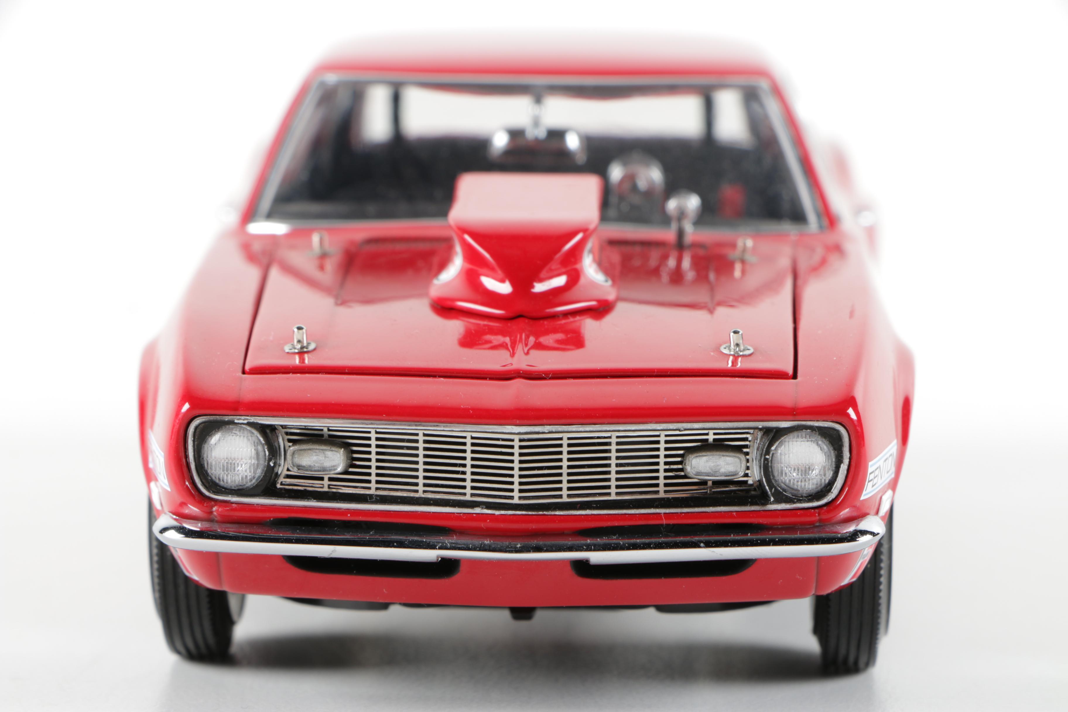 Limited Edition RSC 1968 Pro/Stock Camaro Die-Cast Cars