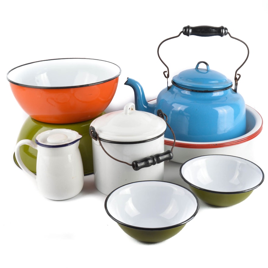 Vintage Enamelware