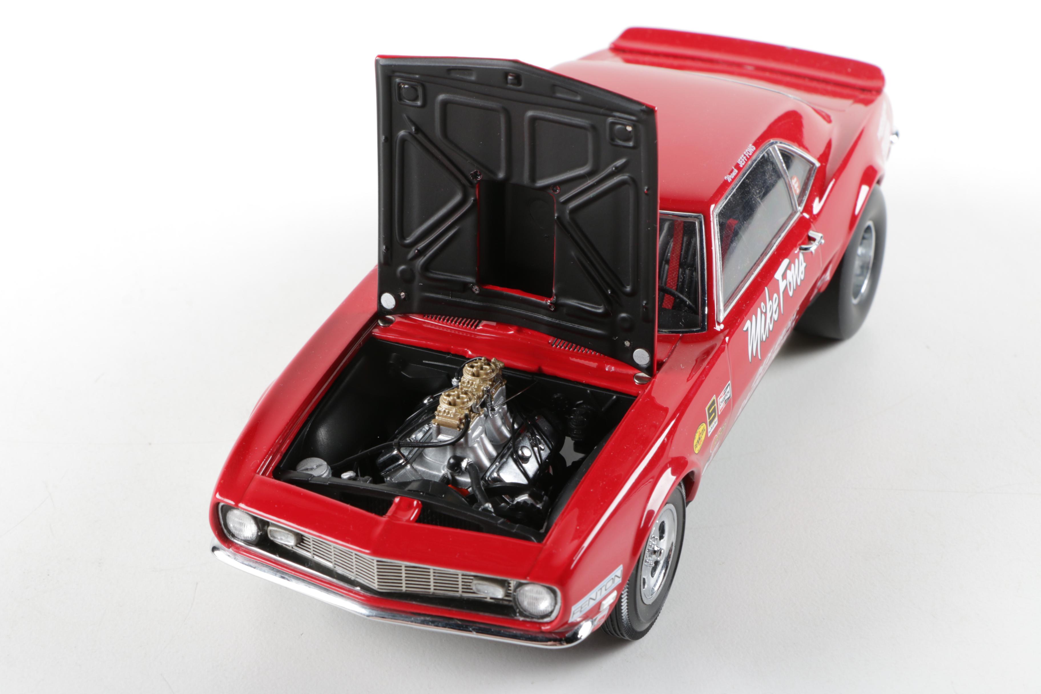 Limited Edition RSC 1968 Pro/Stock Camaro Die-Cast Cars