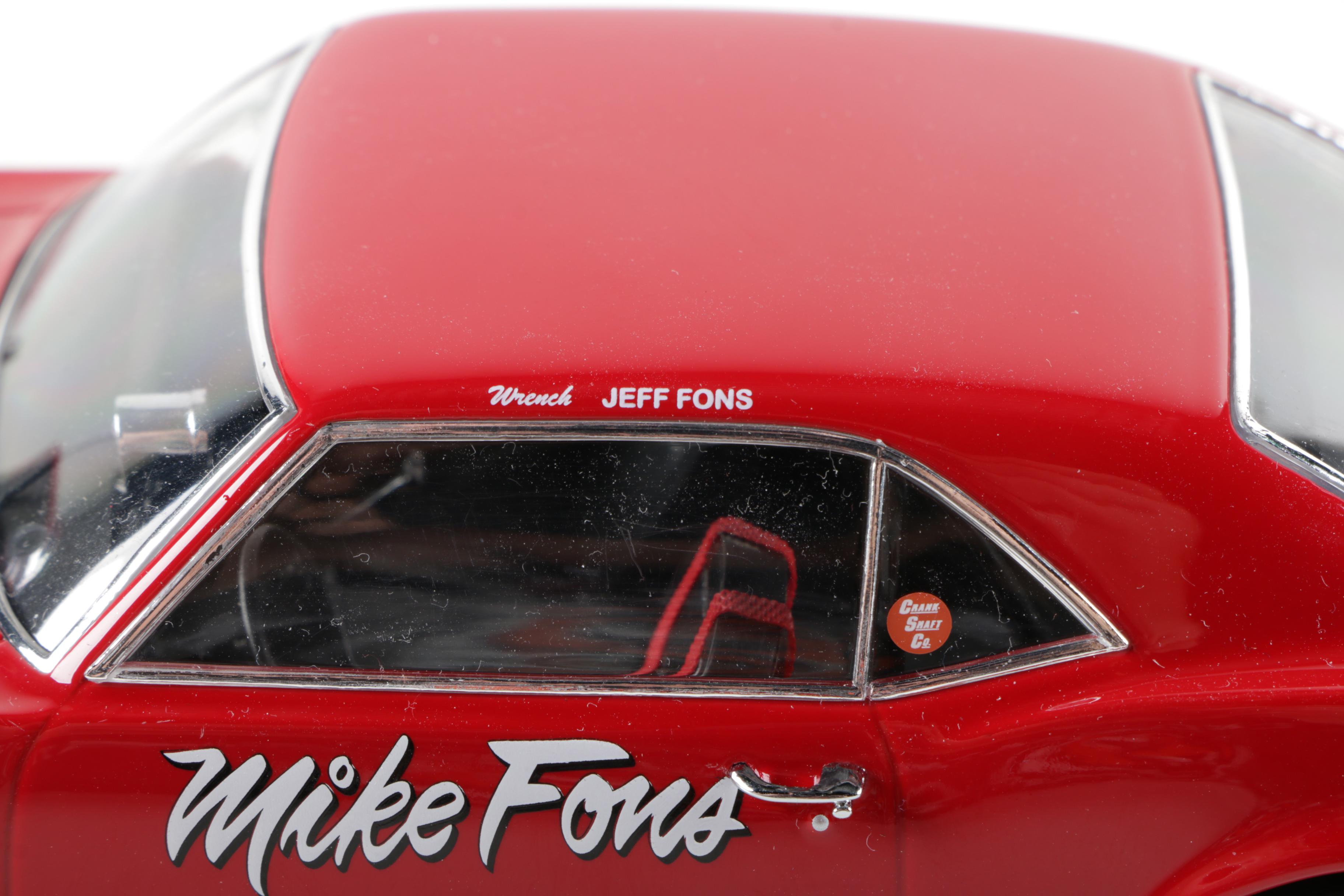 Limited Edition RSC 1968 Pro/Stock Camaro Die-Cast Cars