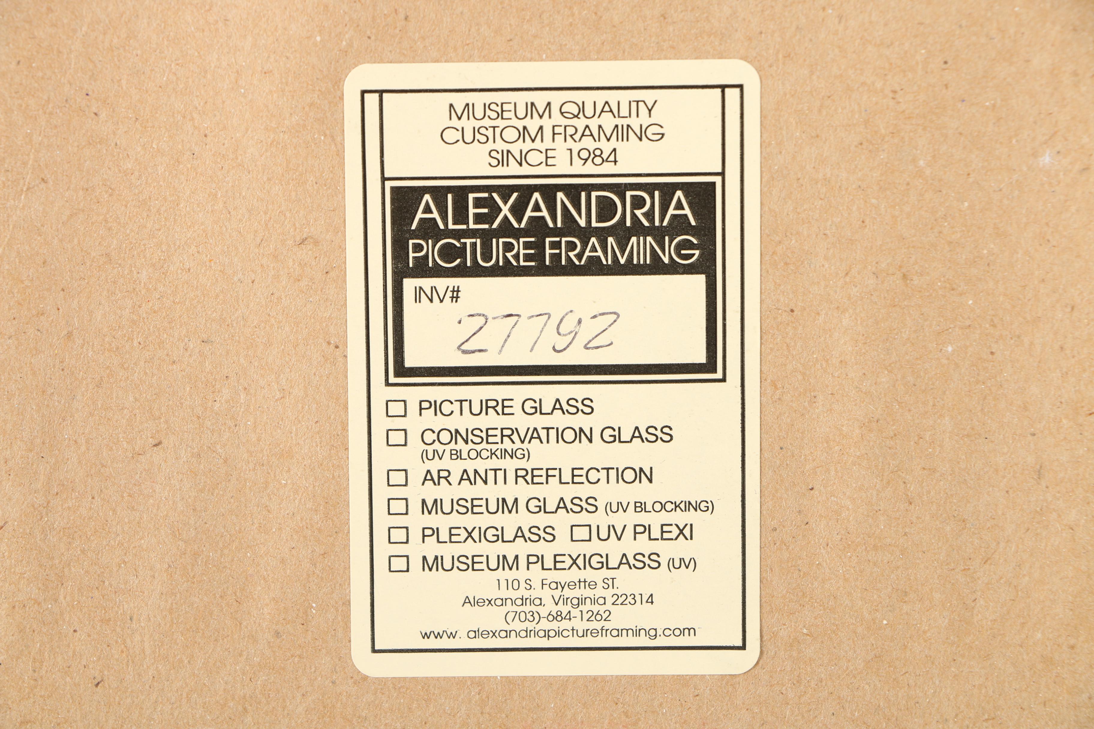 Oil Painting on Board of Winter Landscape