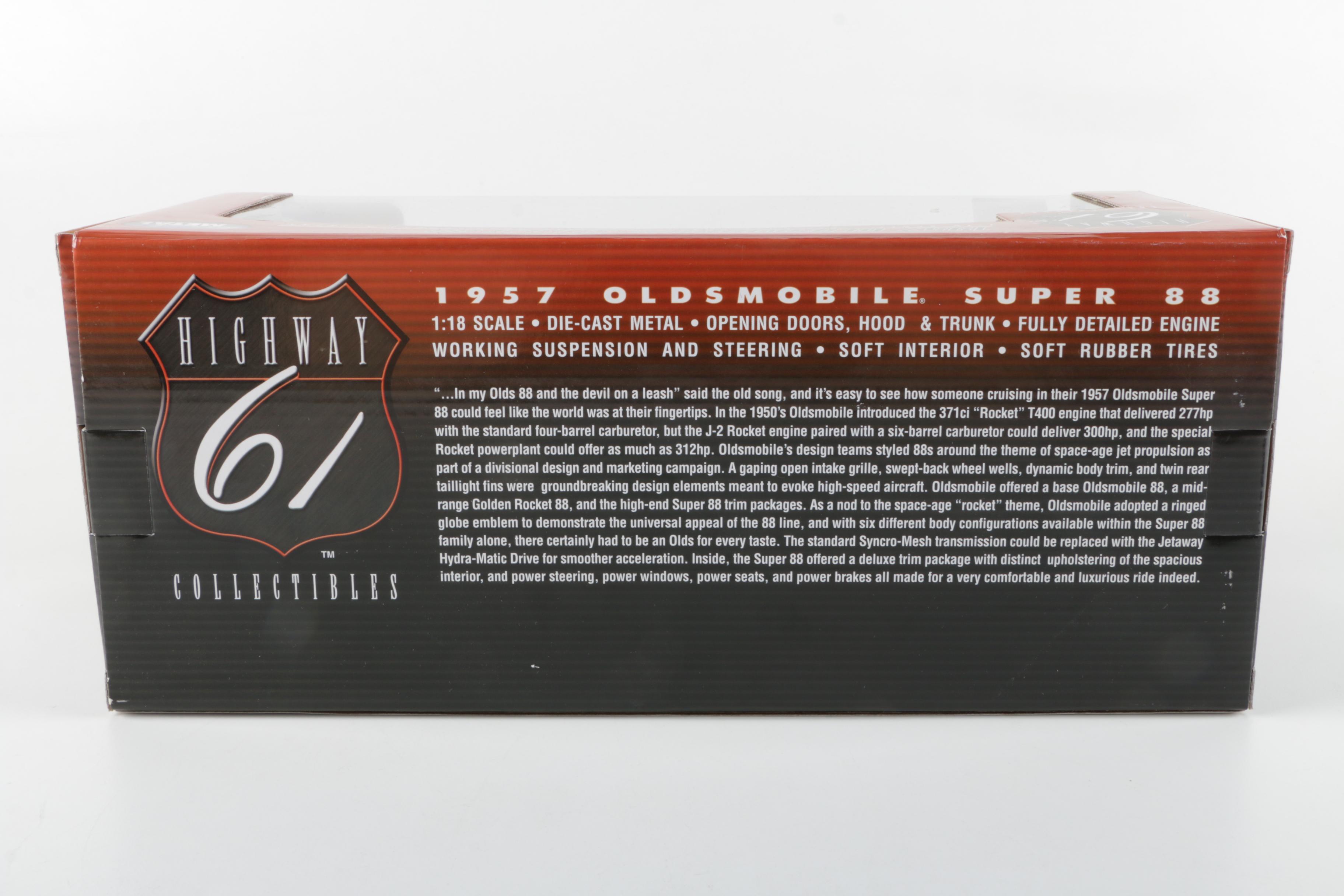 Highway 61 1957 Oldsmobile Super 88 Die-Cast Car