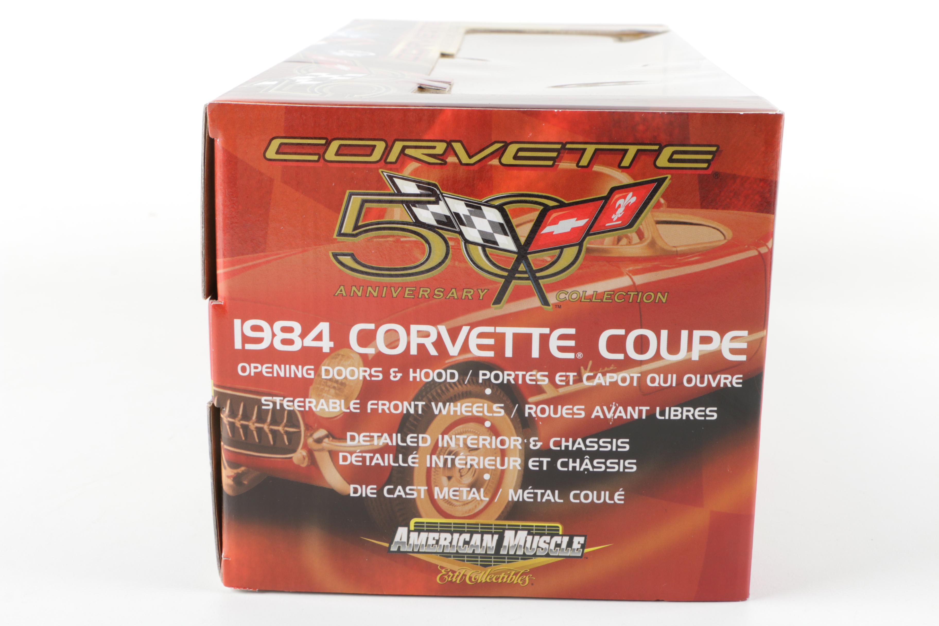 Collection of Corvette Die-Cast Cars