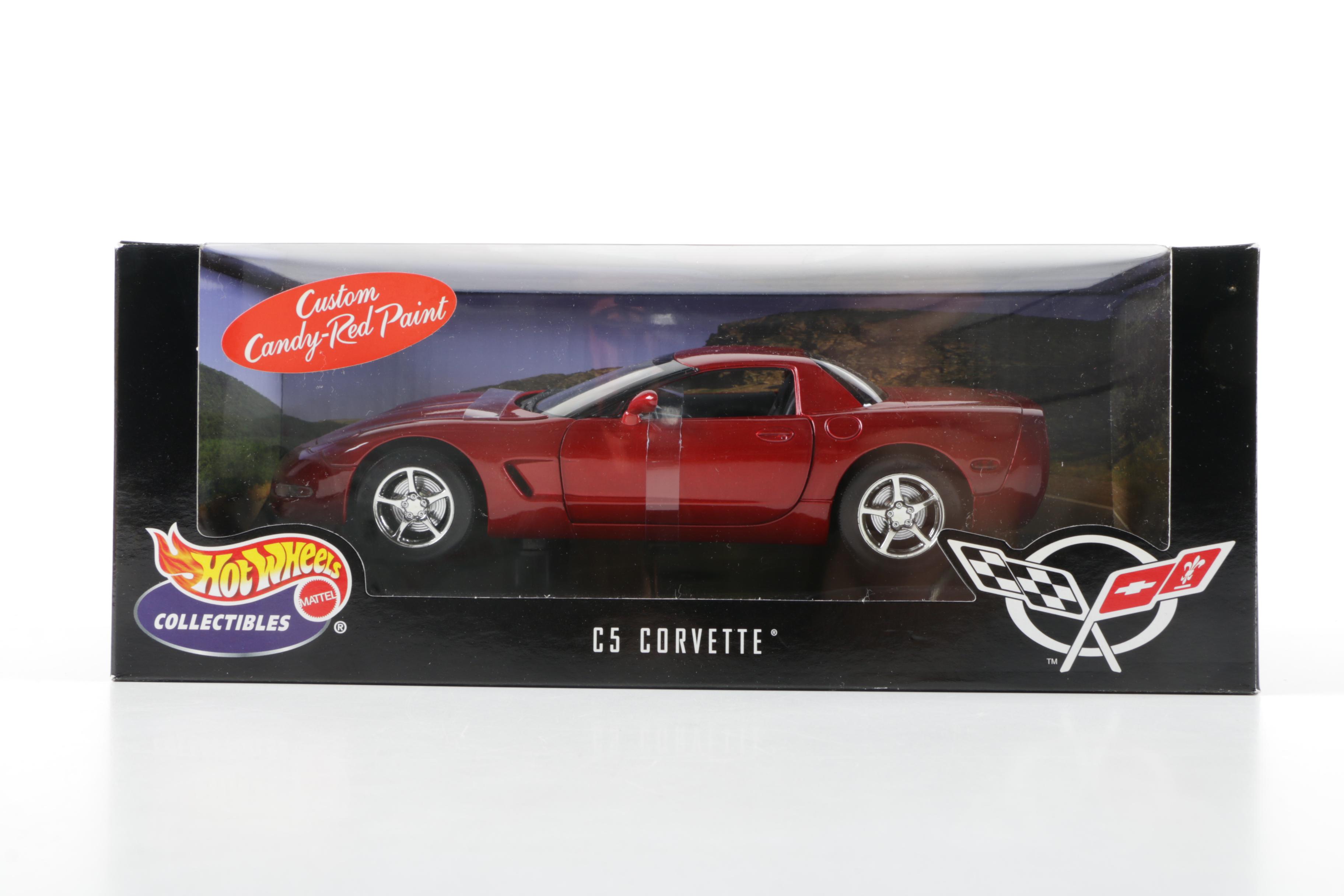 Collection of Corvette Die-Cast Cars