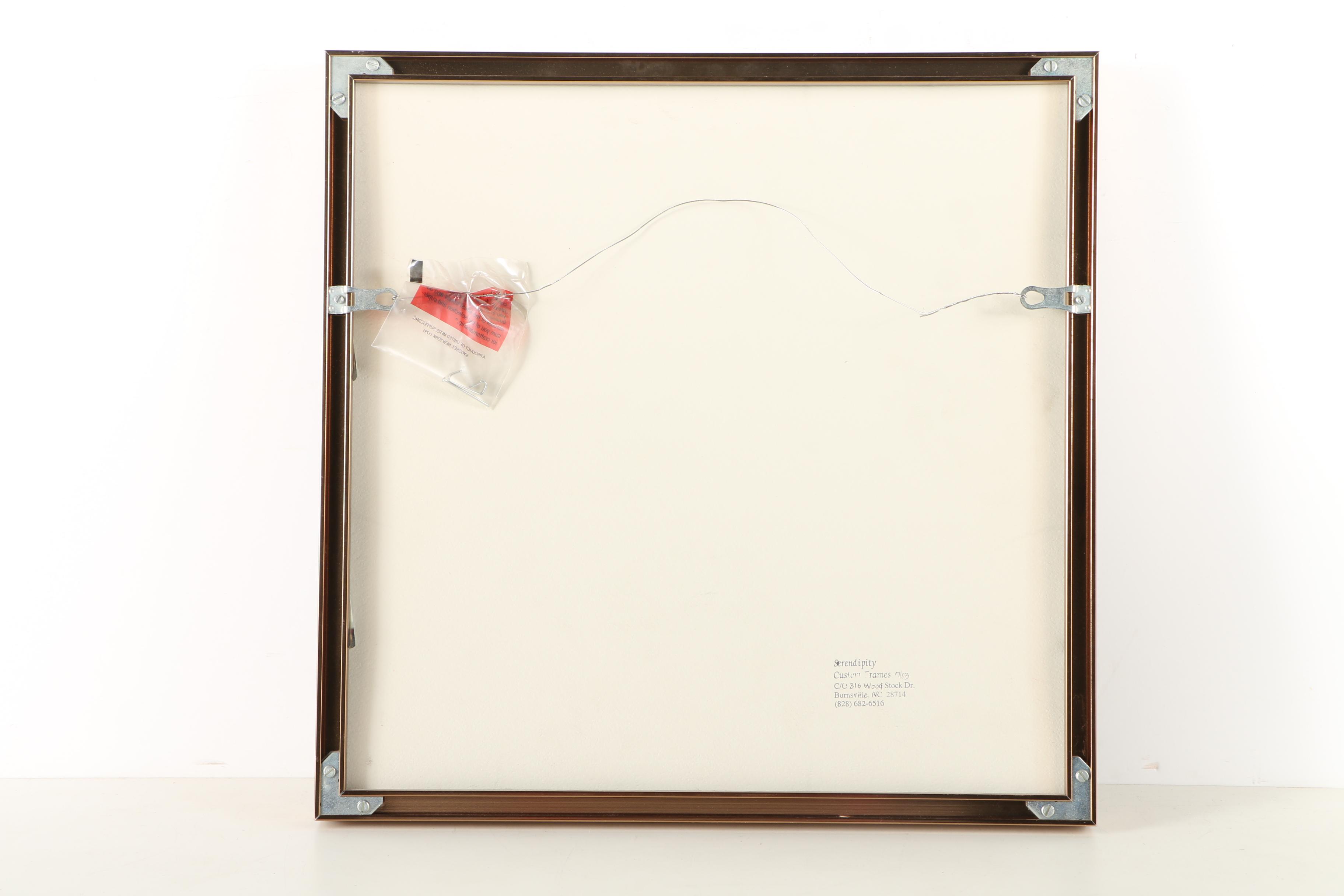 Pair of Acrylic Paintings on Canvas of the Sky