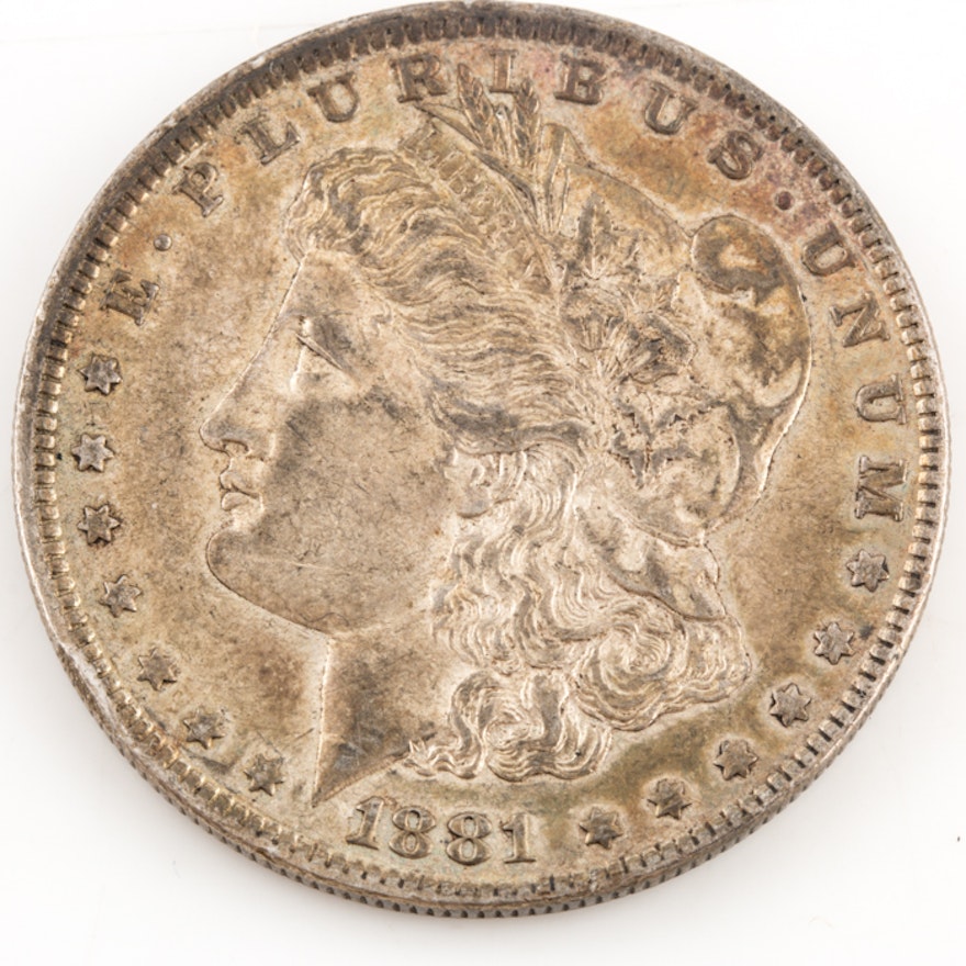 1881 Morgan Silver Dollar