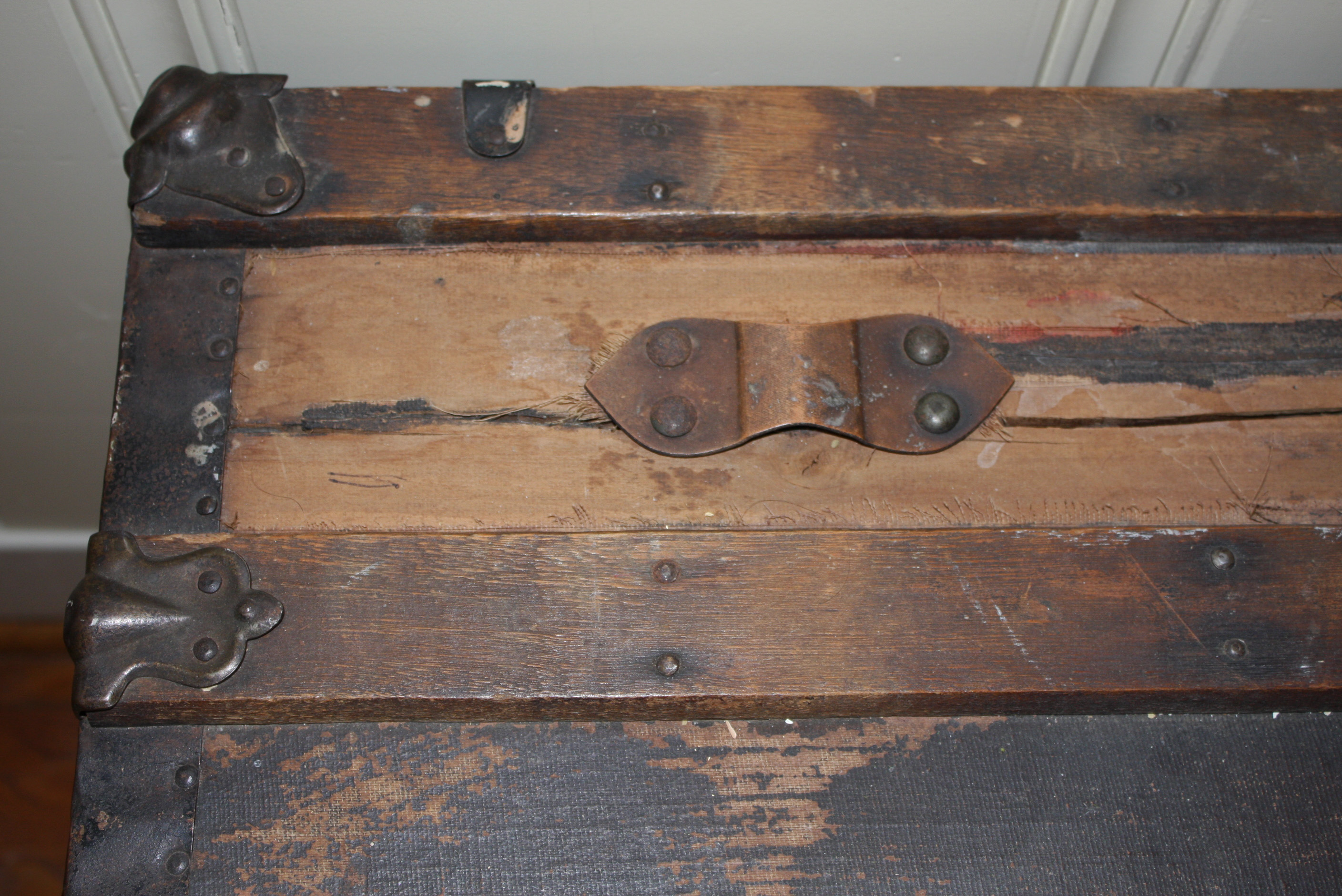 Antique Steamer Trunk