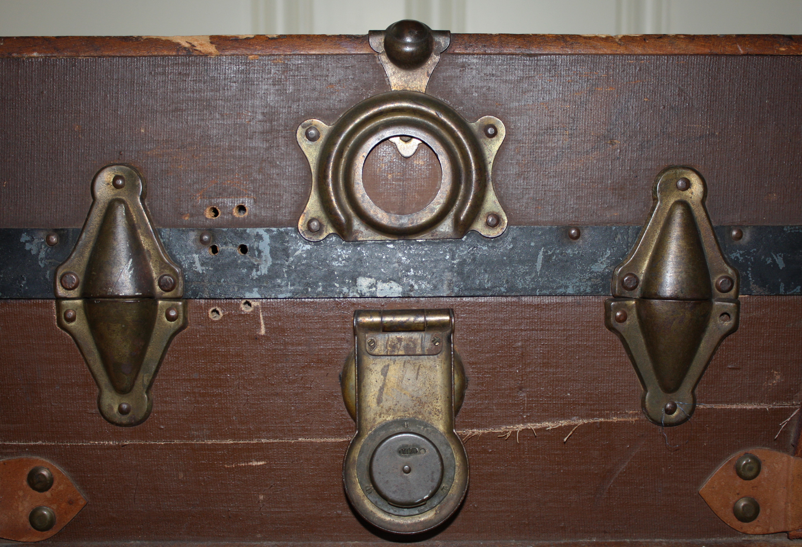 Antique Steamer Trunk