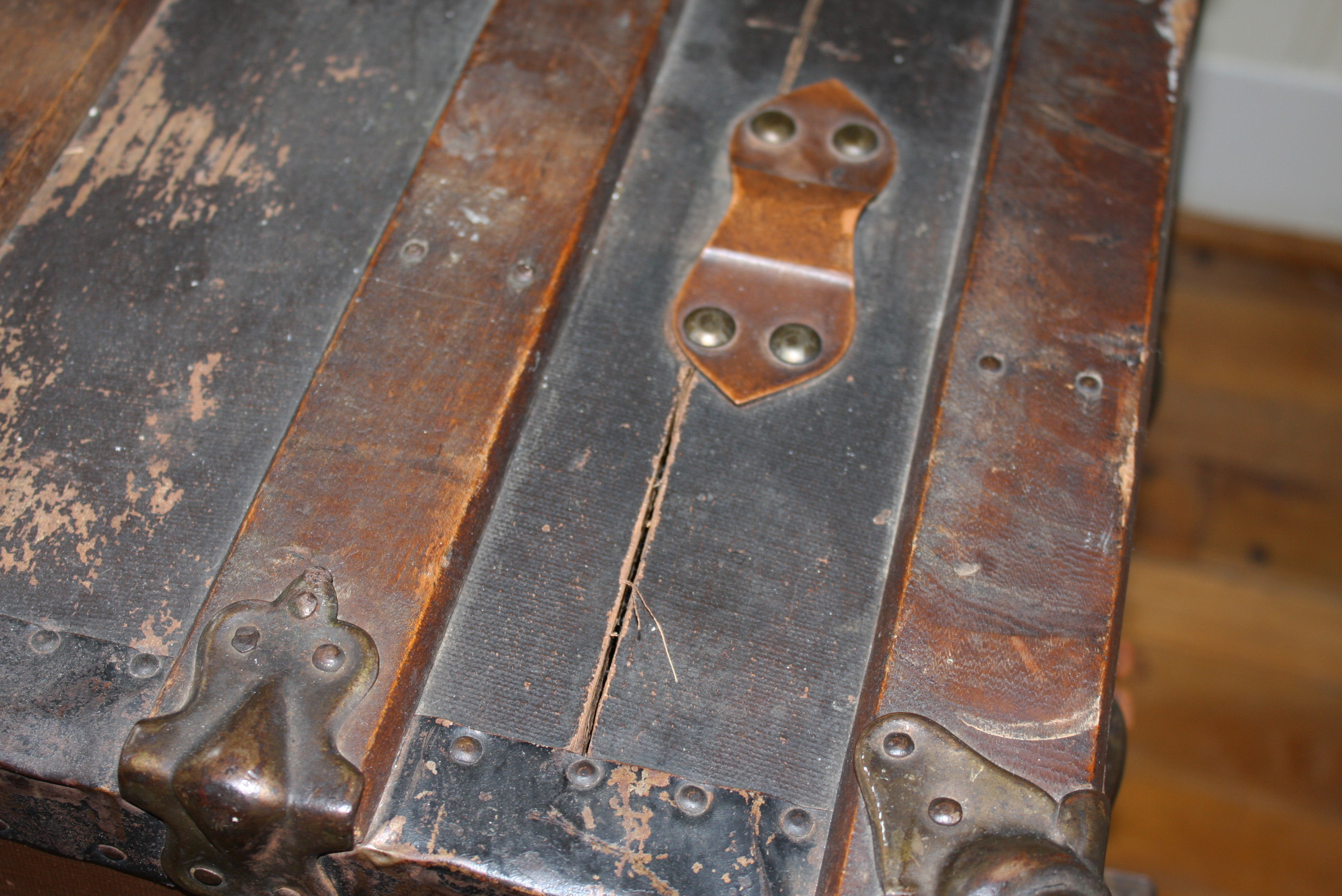 Antique Steamer Trunk