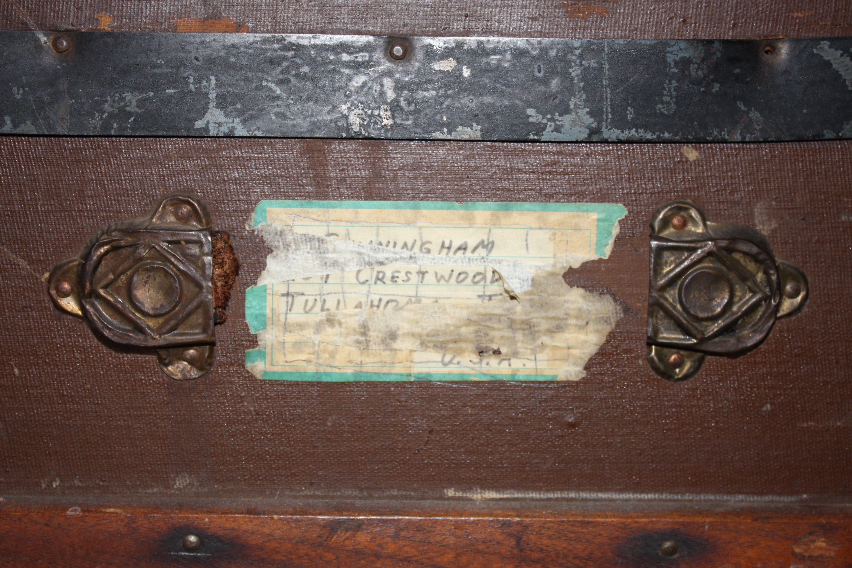 Antique Steamer Trunk