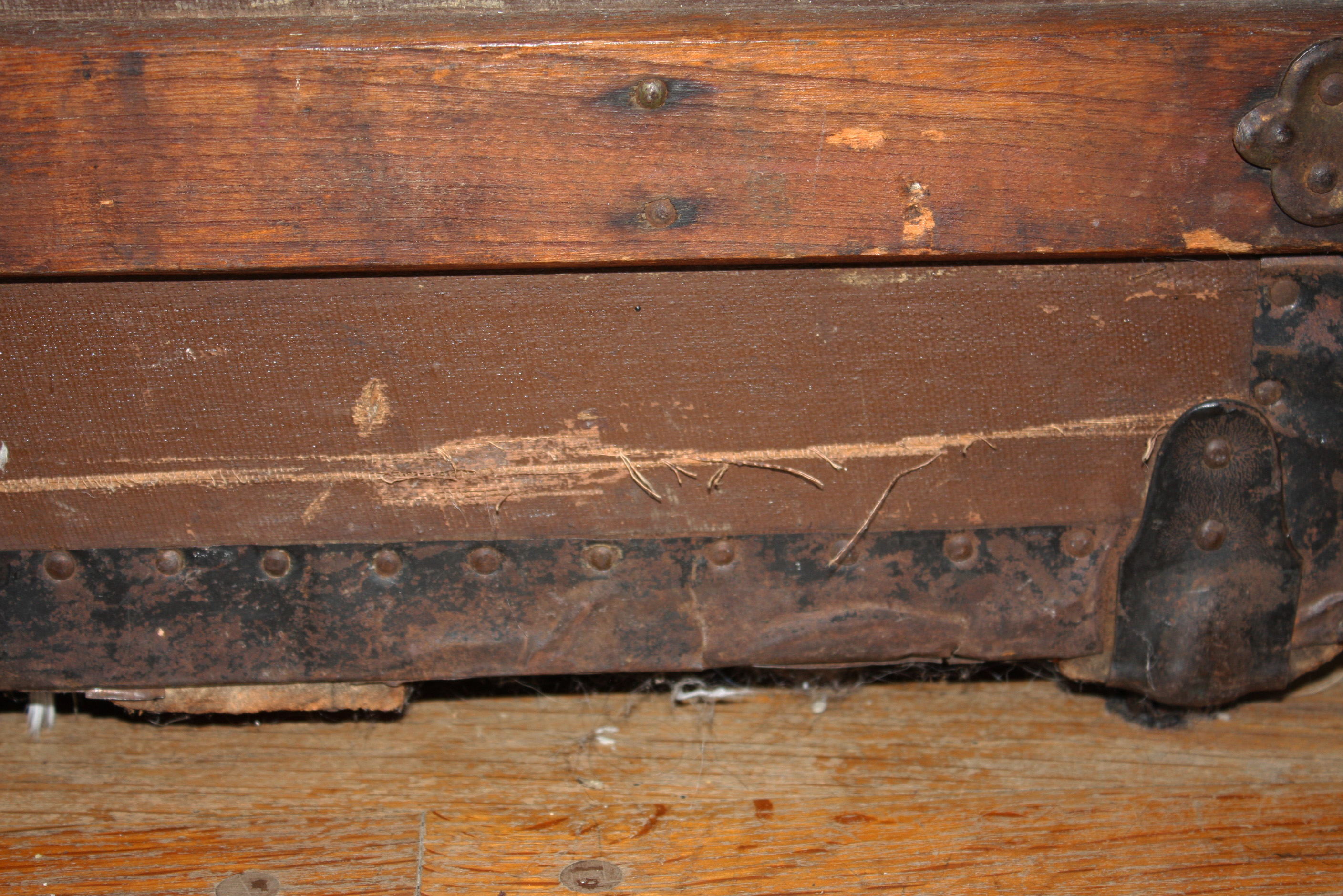 Antique Steamer Trunk