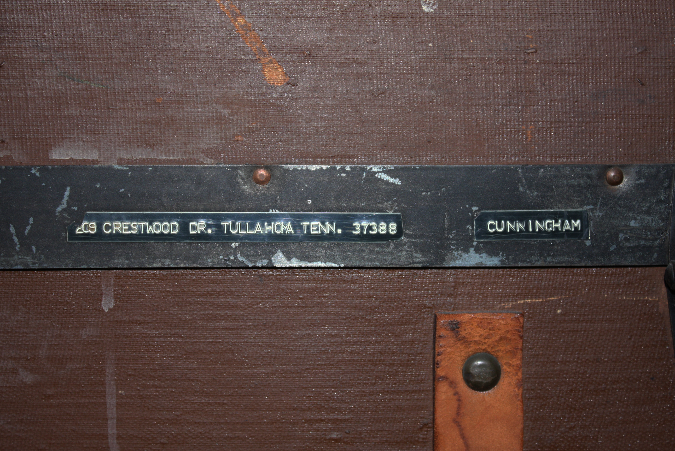 Antique Steamer Trunk