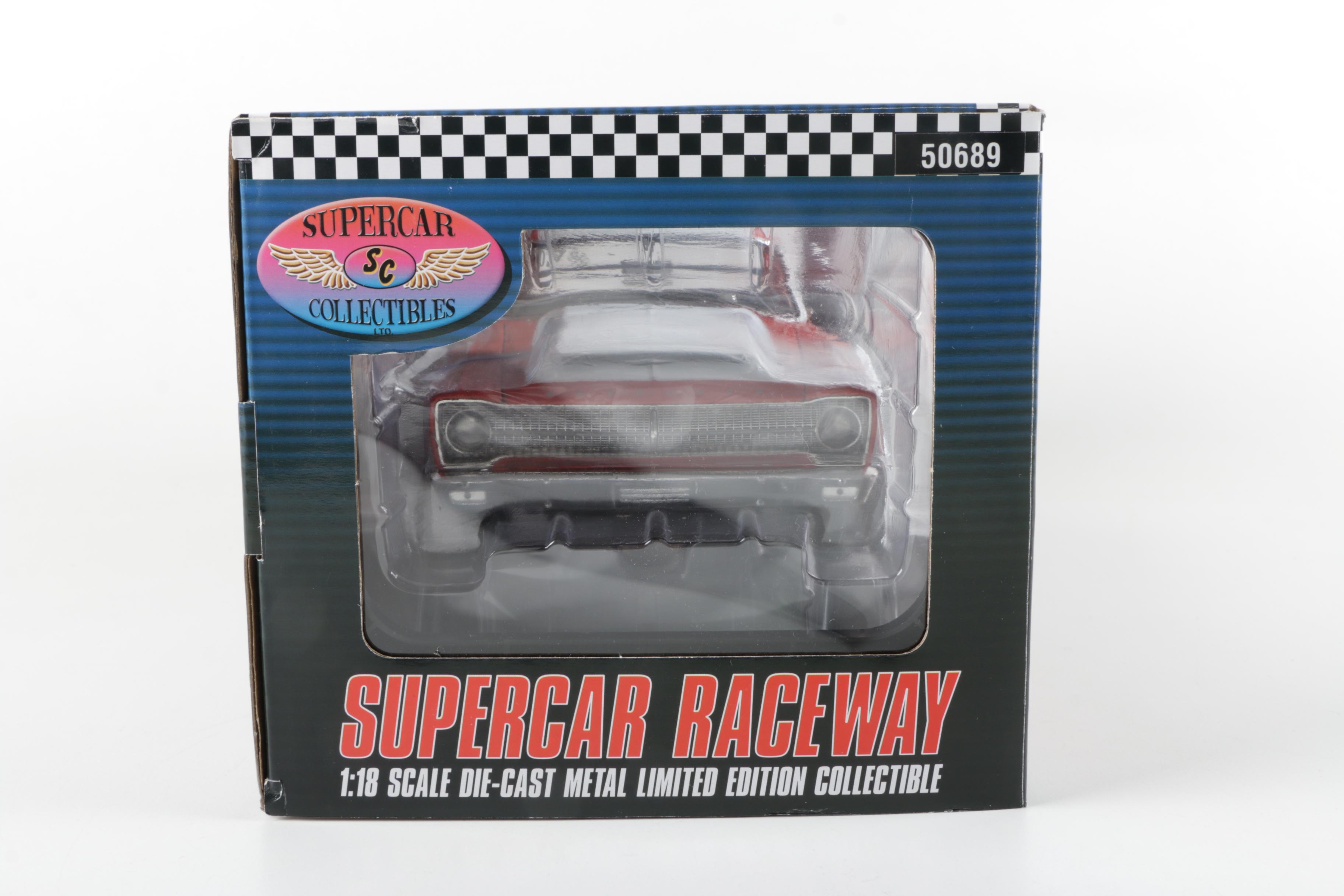 ERTL Supercar Raceway 1965 Plymouth Hemi Belvedere Die-Cast Cars