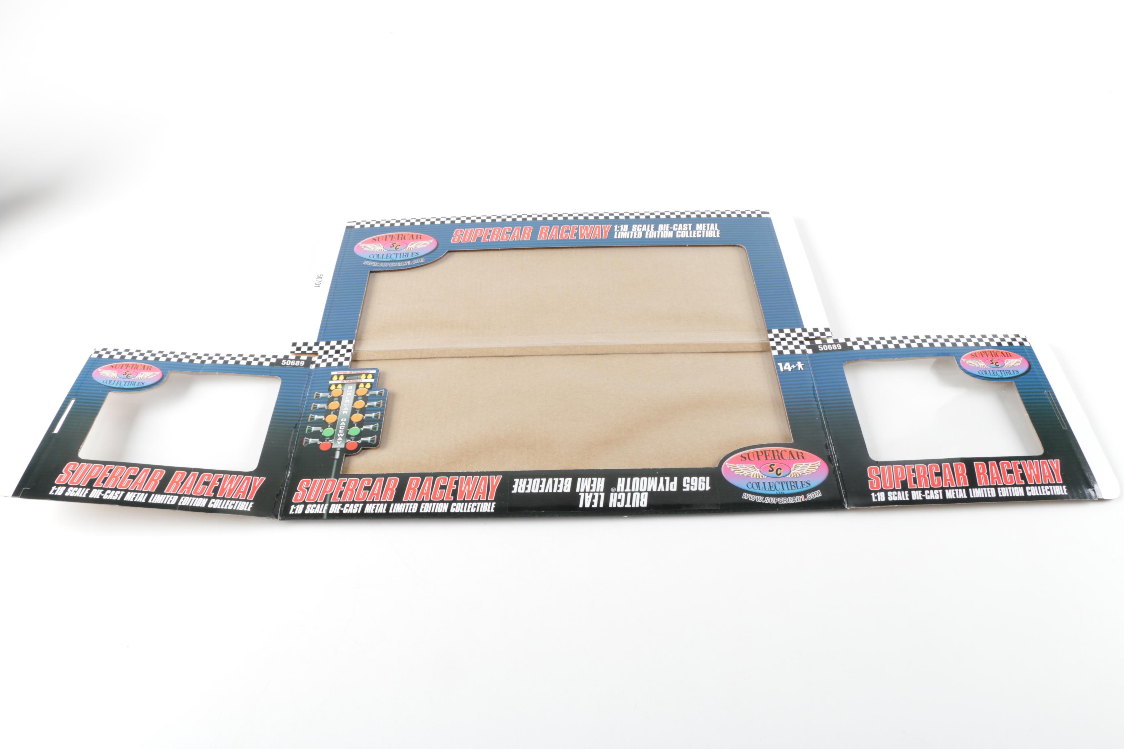 ERTL Supercar Raceway 1965 Plymouth Hemi Belvedere Die-Cast Cars