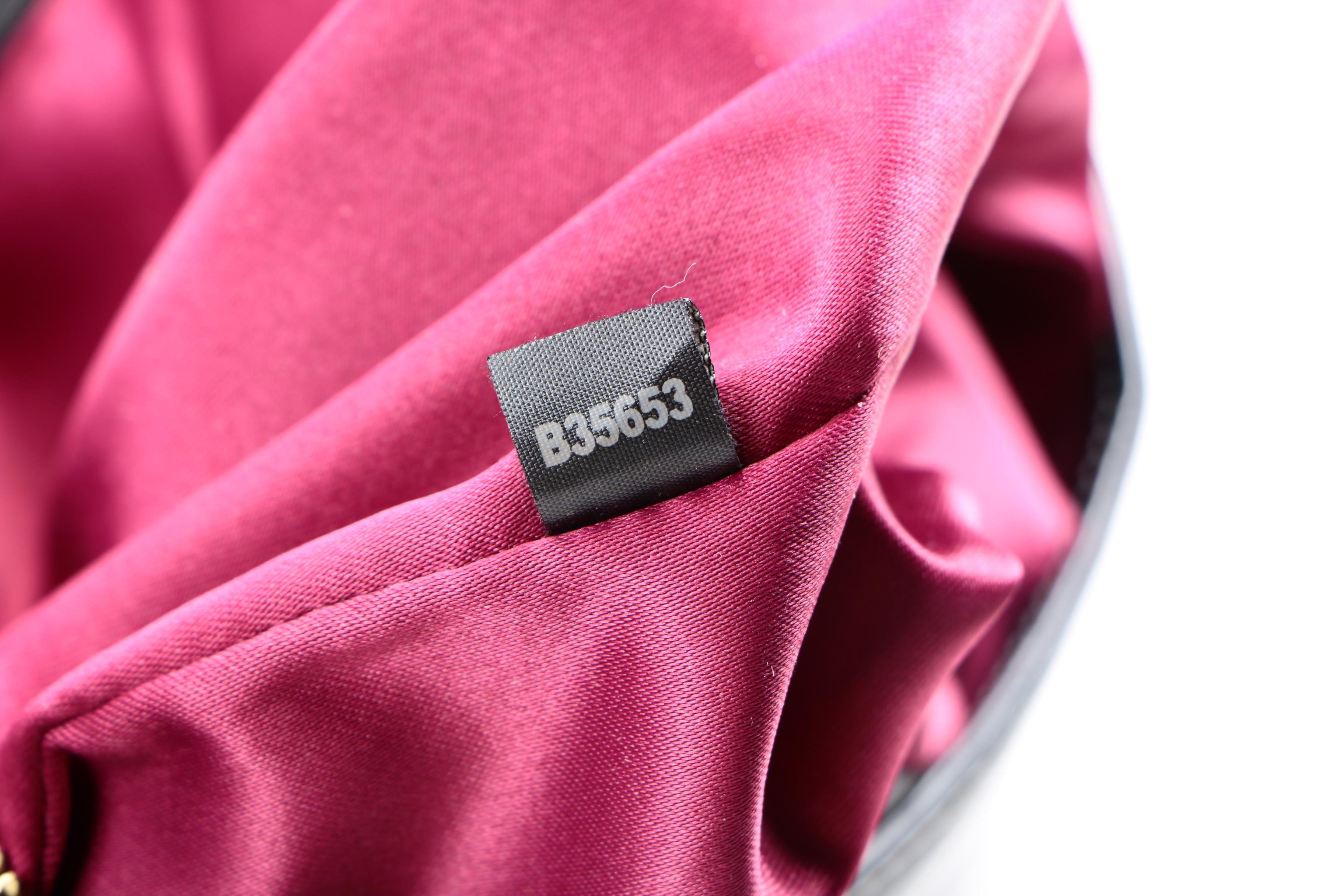 Cole Haan Patent Leather and Suede Woven Handbag