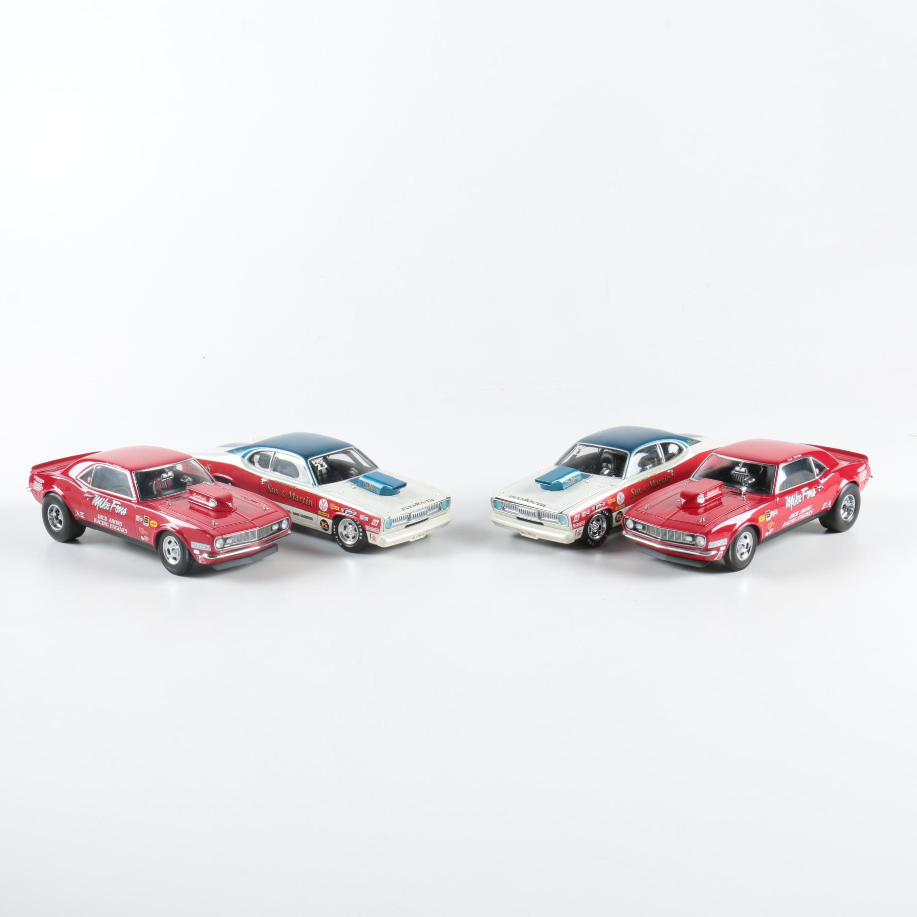 Four RSC Limited Edition Pro/Stock Die-Cast Cars
