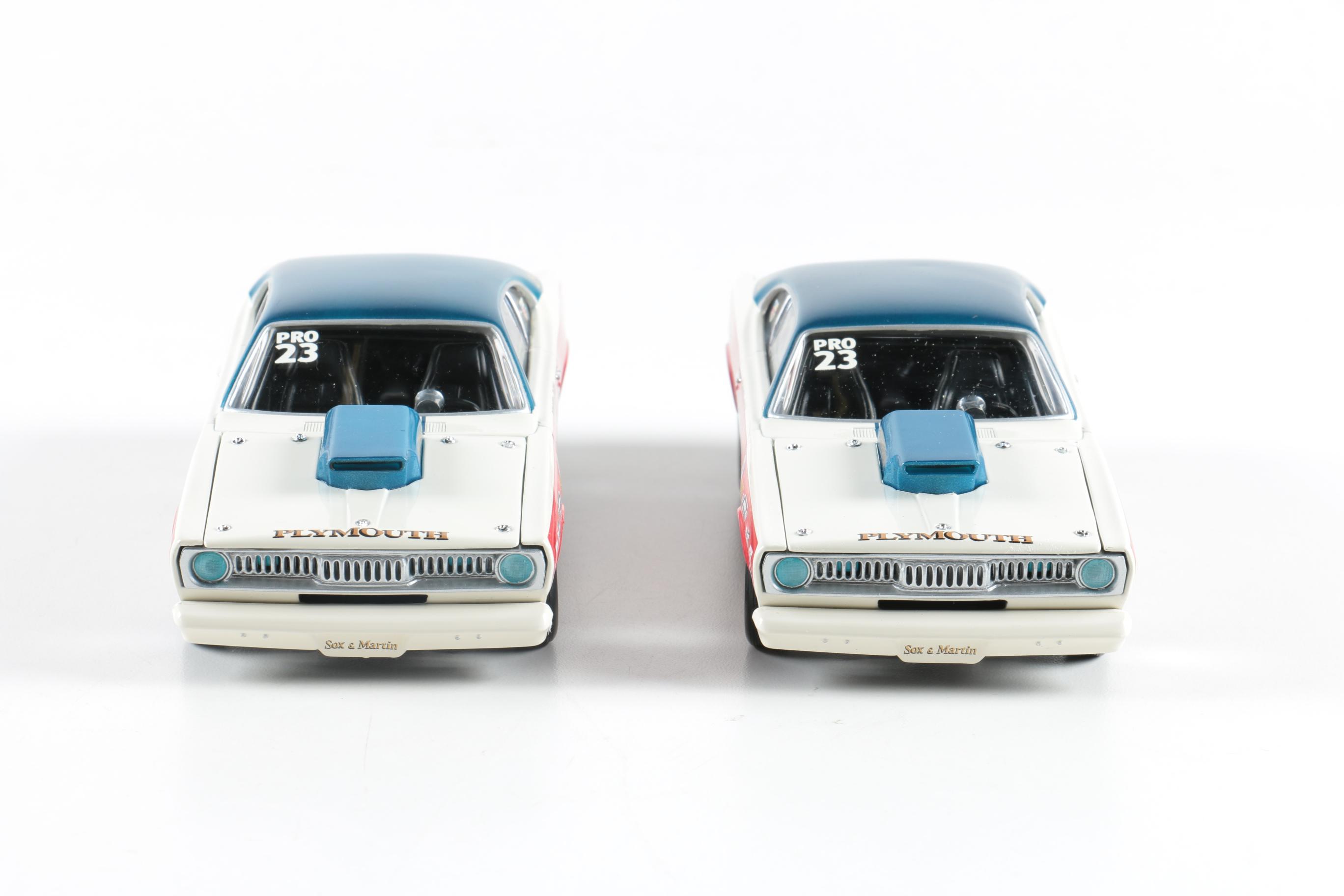 Four RSC Limited Edition Pro/Stock Die-Cast Cars