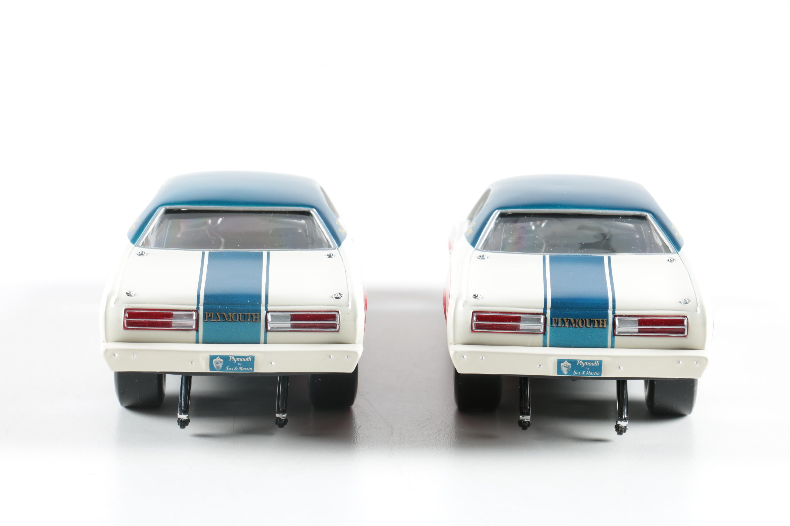 Four RSC Limited Edition Pro/Stock Die-Cast Cars