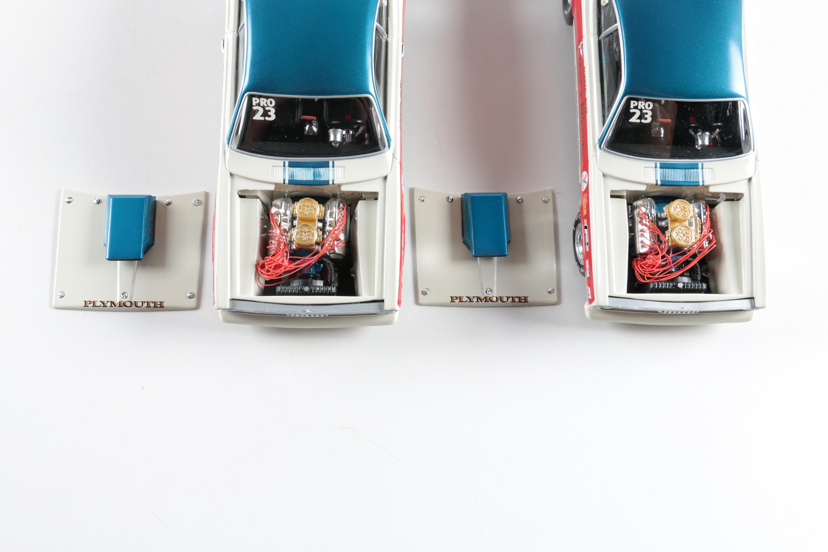Four RSC Limited Edition Pro/Stock Die-Cast Cars