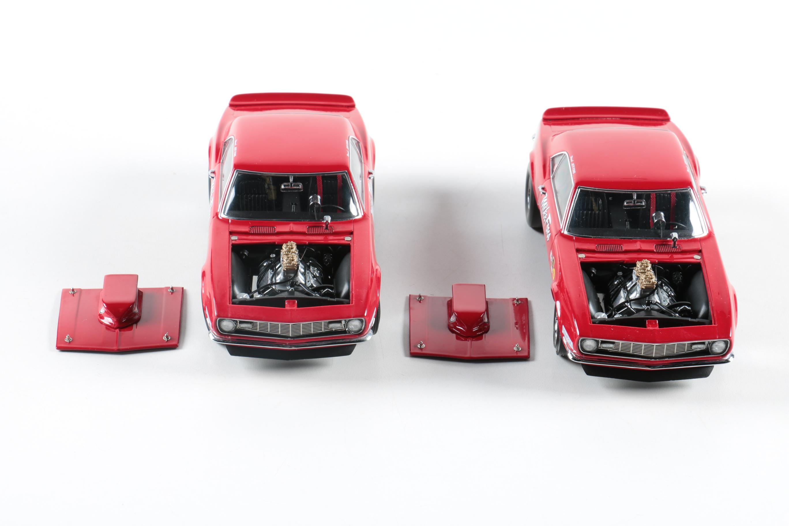 Four RSC Limited Edition Pro/Stock Die-Cast Cars