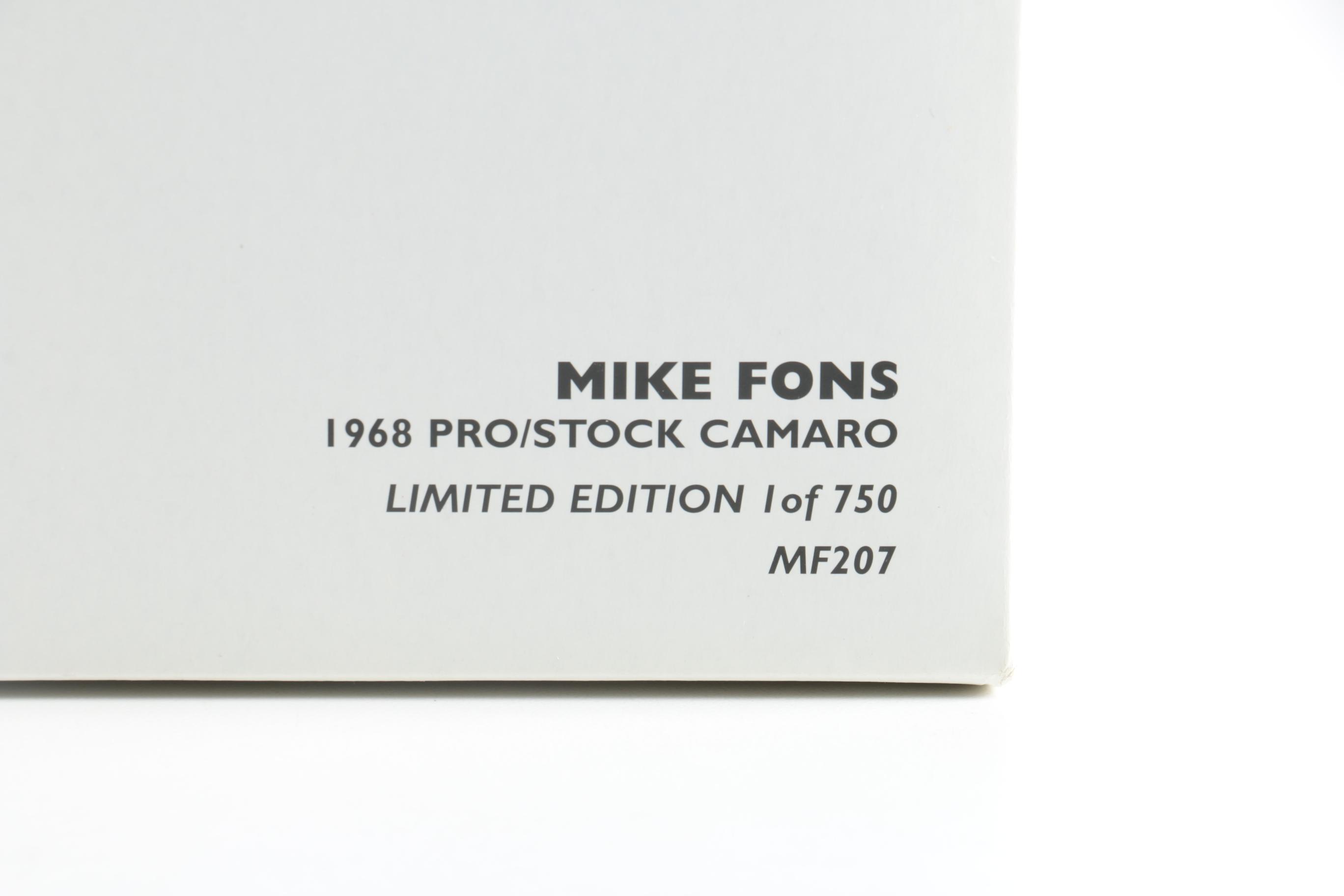 Four RSC Limited Edition Pro/Stock Die-Cast Cars