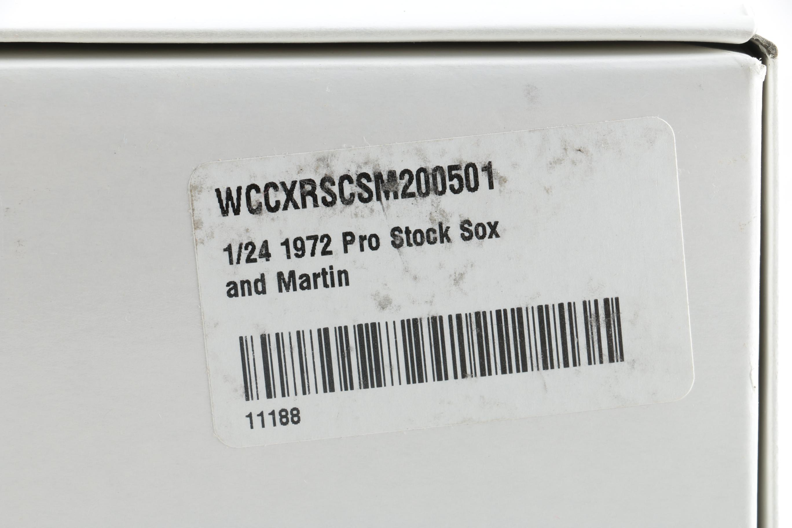 Four RSC Limited Edition Pro/Stock Die-Cast Cars