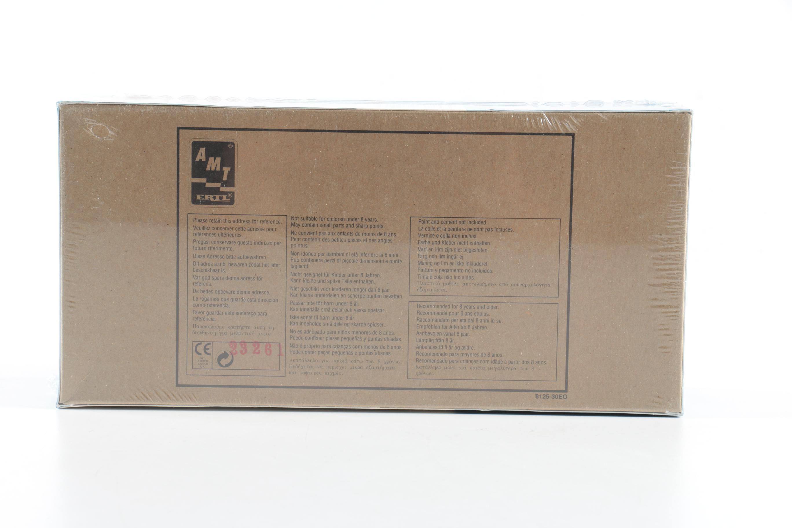 AMT Boat Kit and GMP 1:18 Scale Die Cast Trailer