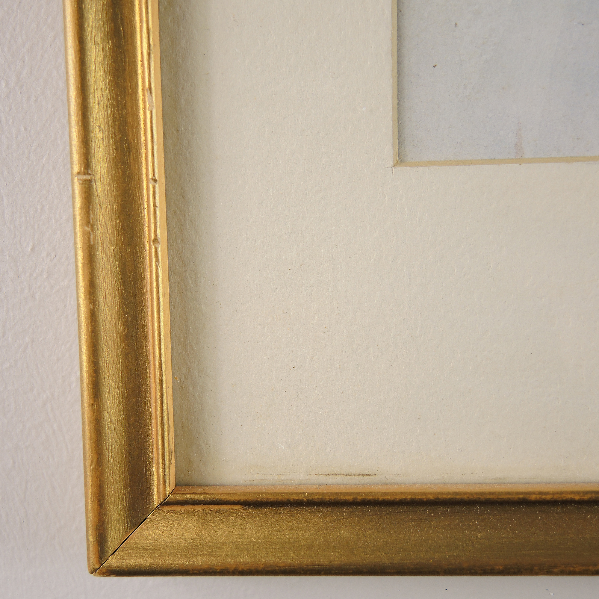 Original Watercolor Painting of Mediterranean Coastal Landscape