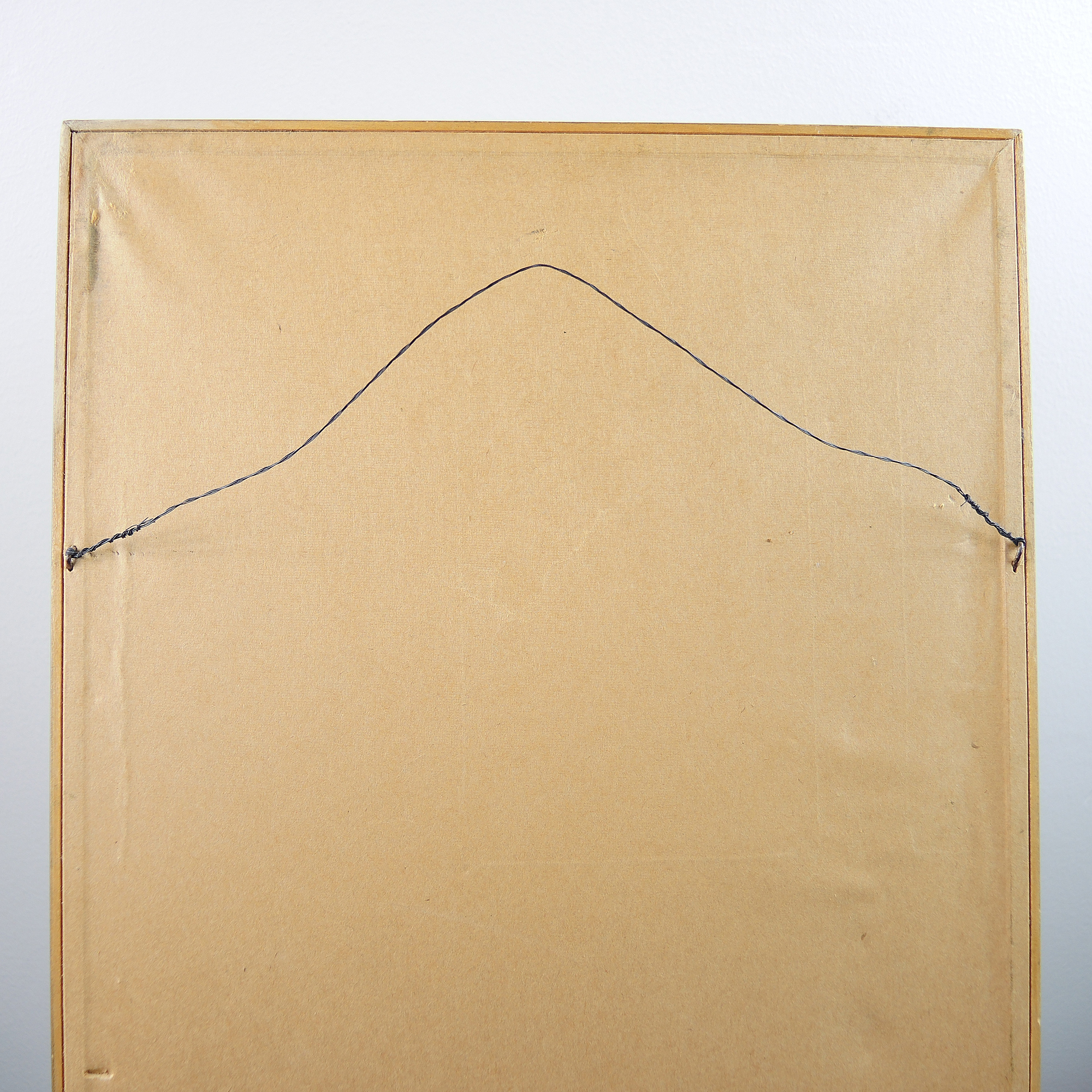 Original Watercolor Painting of Mediterranean Coastal Landscape