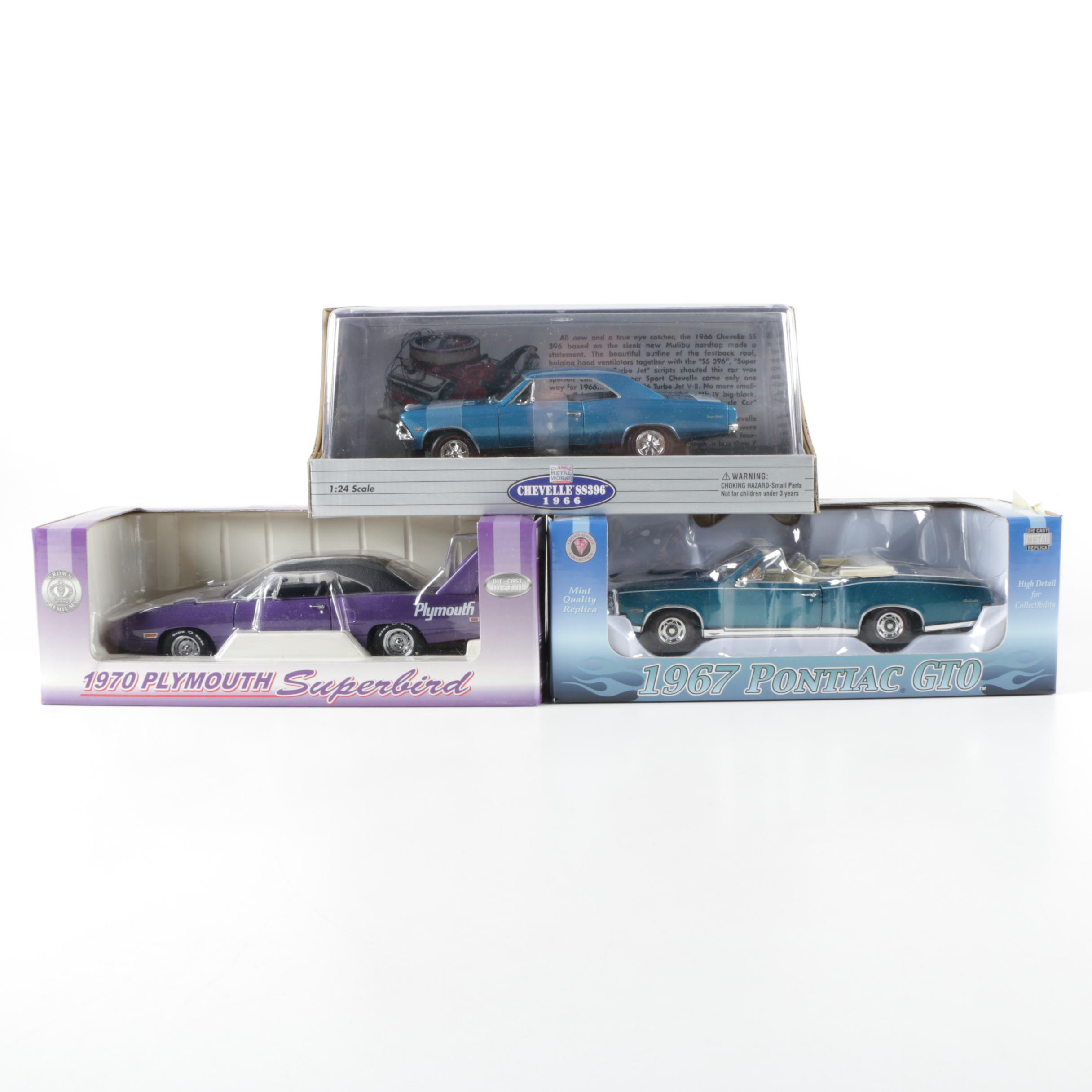 Die-Cast Replica Vintage Cars