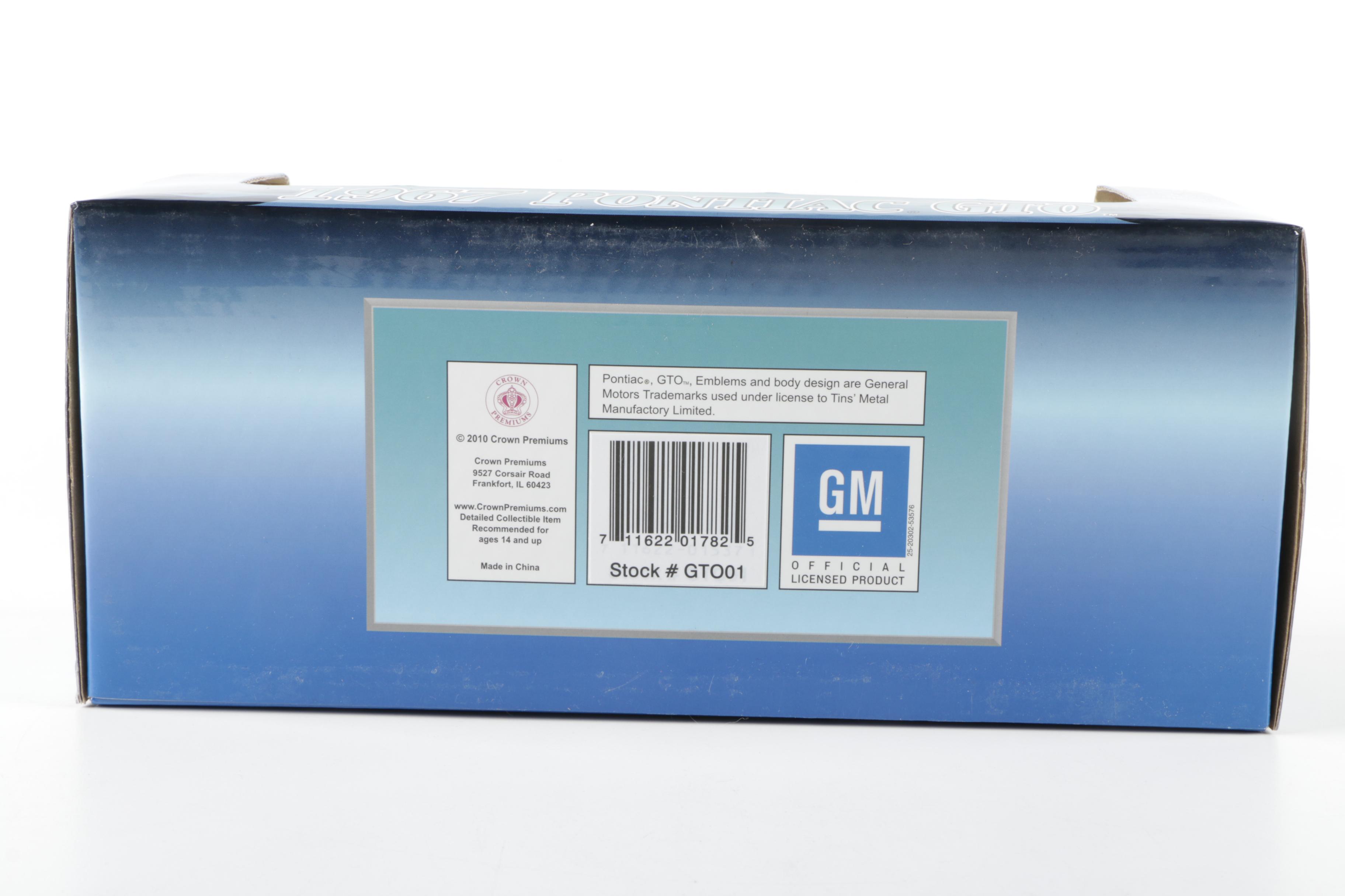 Die-Cast Replica Vintage Cars