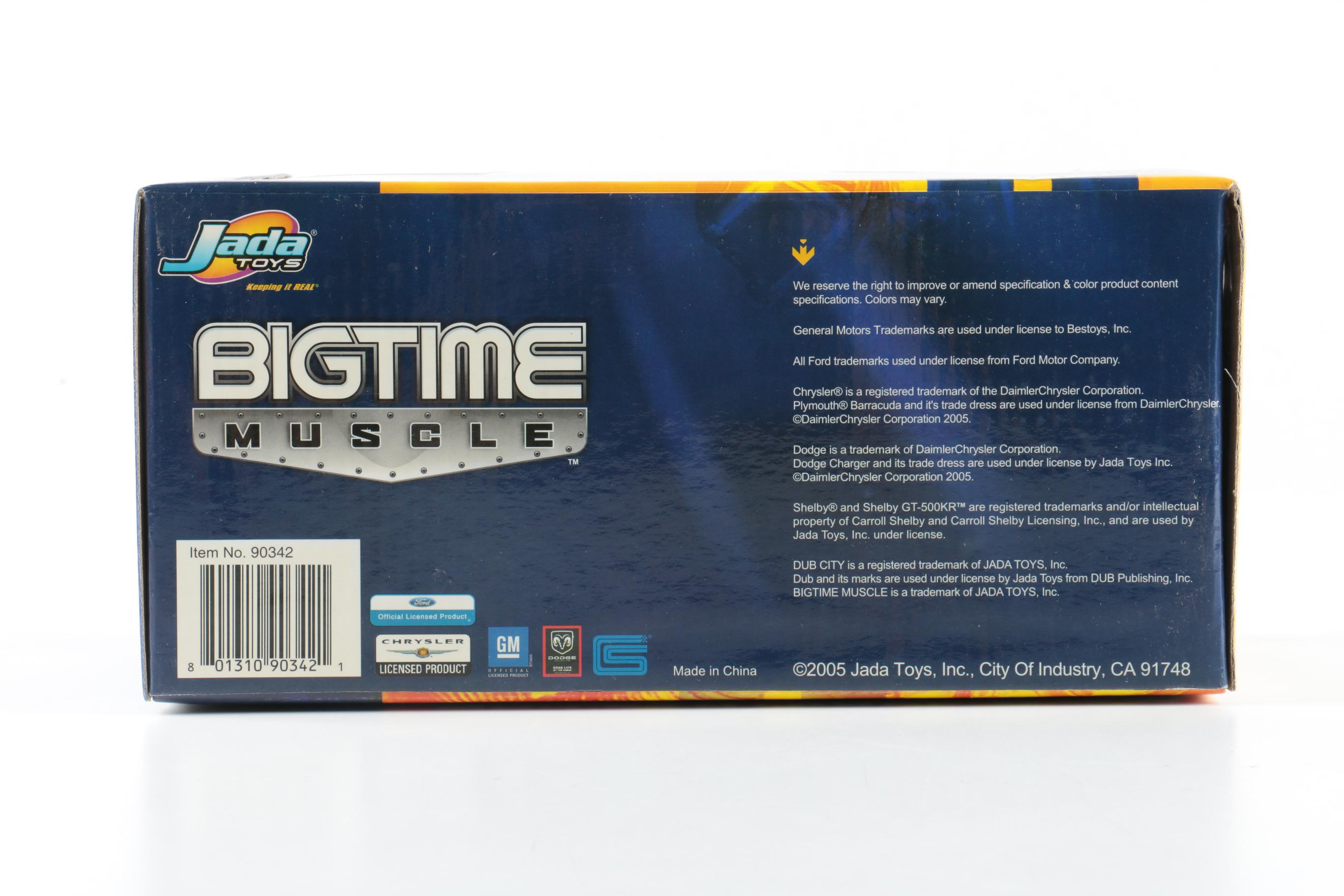 Jada Dub City Bigtime Muscle Die-Cast Cars