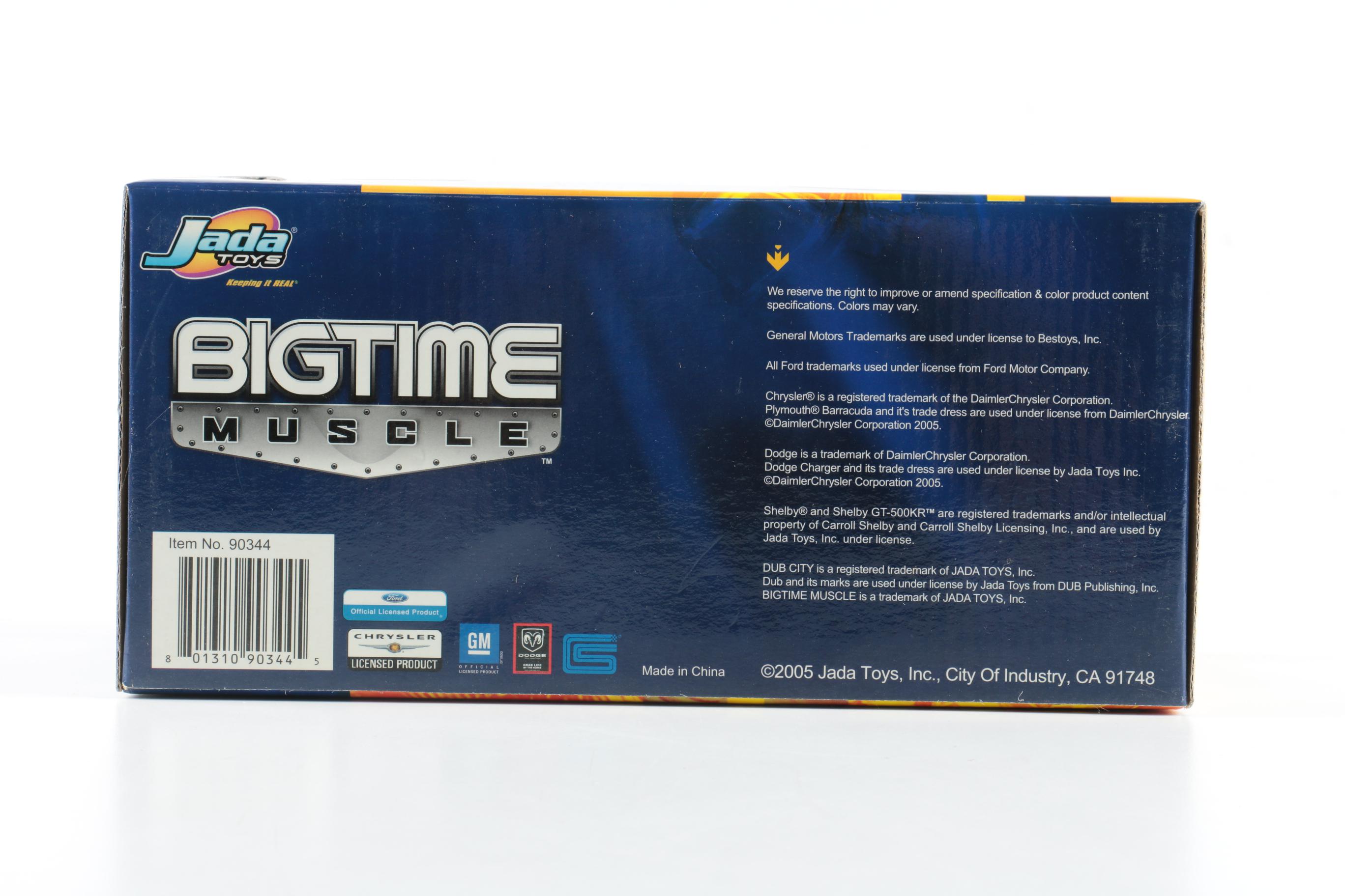 Jada Dub City Bigtime Muscle Die-Cast Cars