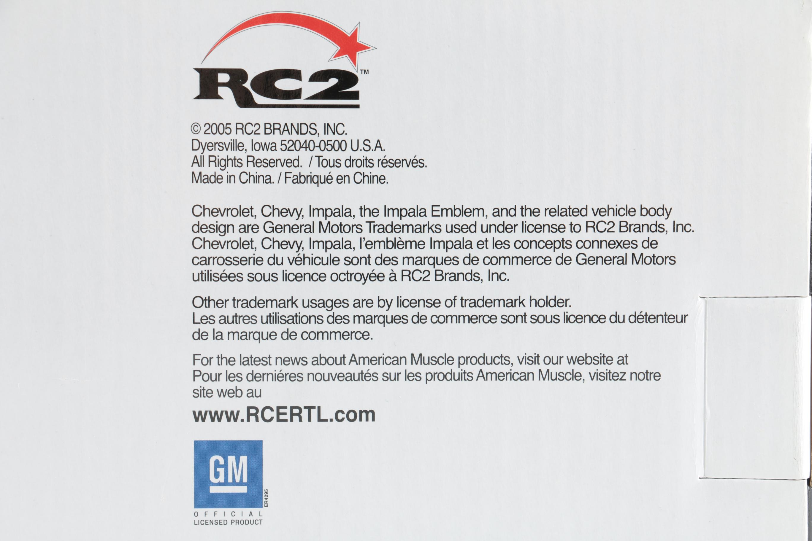 American Muscle 1967 Chevy Impala SS 427 Die-Cast Car