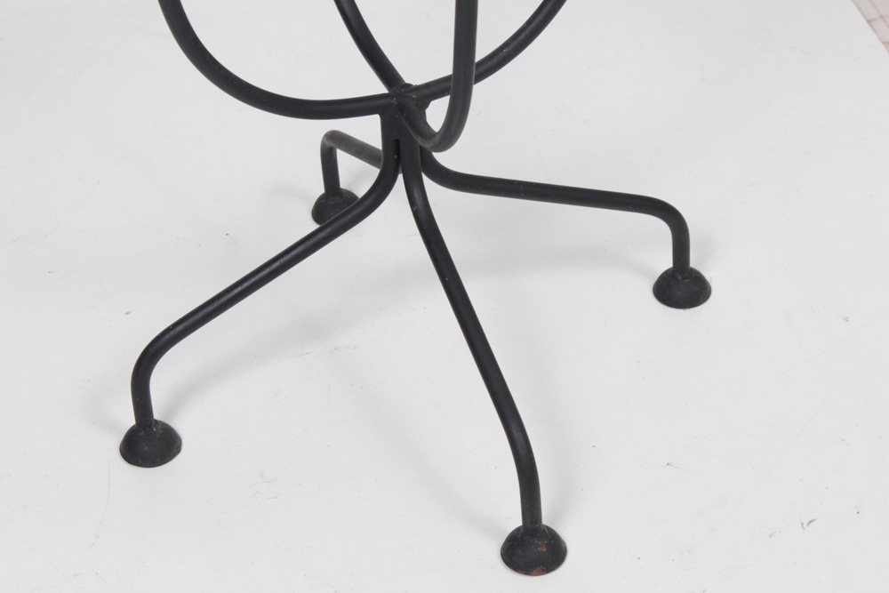 Wrought Iron Cafe Table