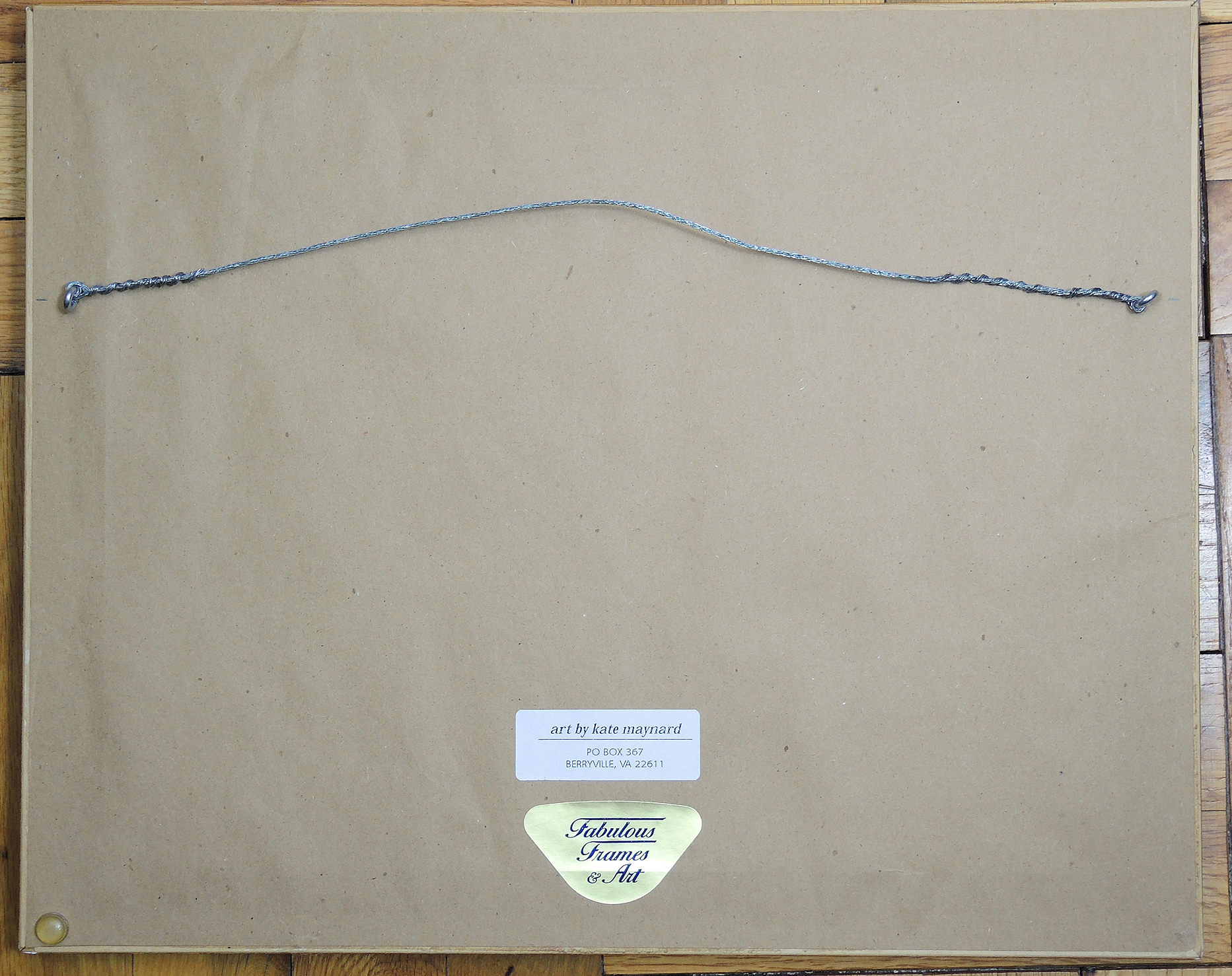 Kate Maynard Watercolor on Paper of Italian Landscape